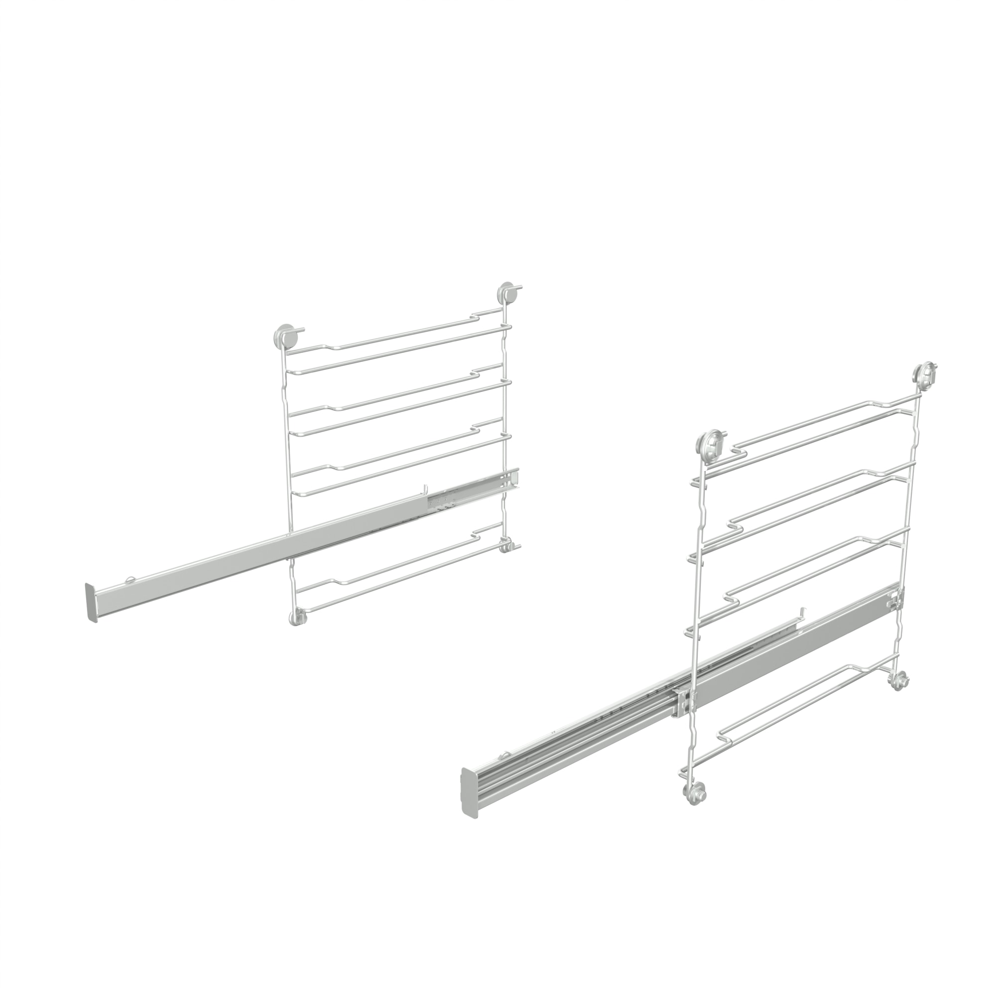 GORENJE Teleskop-Vollauszug "1fach Teleskopvollauszug (Bio21)", silber, Teleskopauszüge, passend für alle Gorenje Herde, Backöfen und Standherde