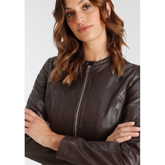 Gipsy Lederjacke »GWZajla OT« online bestellen | BAUR