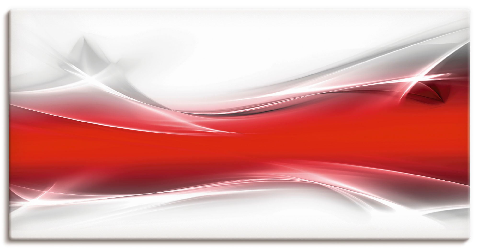 Artland "Kreatives Element" Gegenstandslos 1 Stk. tlg. auf Holzrahmen gespa günstig online kaufen