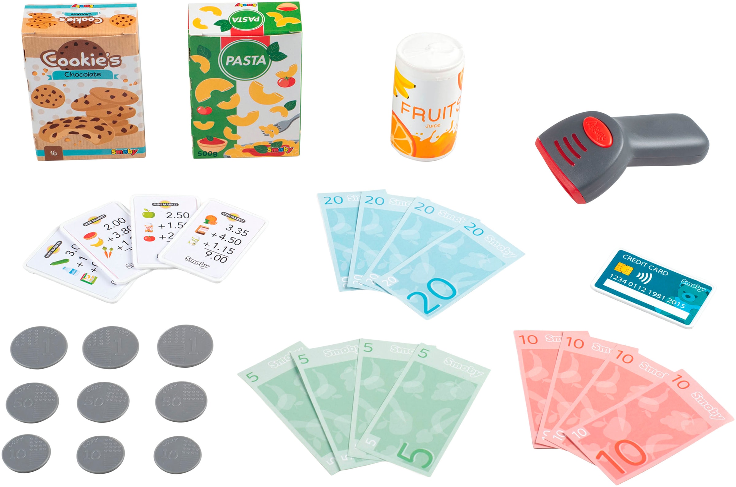 Smoby Spielkasse »Supermarktkasse XL mit Rechnerfunktion« mit Licht und Sound