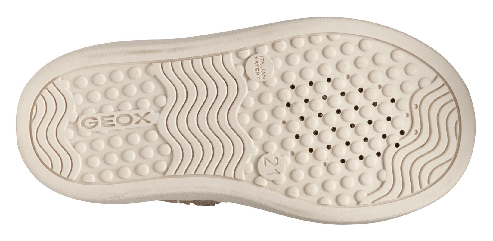 Geox Winterboots »B NASHIK GIRL A«, Klettstiefel, Babystiefel Winterstiefel mit süßem Patch