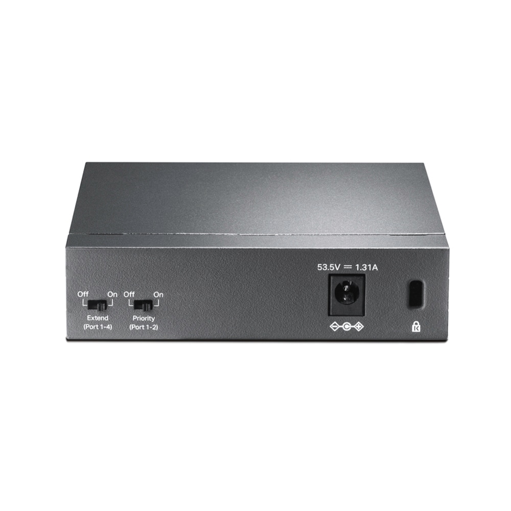 TP-Link Netzwerk-Switch »TL-SF1005P 5-Port 10/100 Desktop Switch 4x PoE«