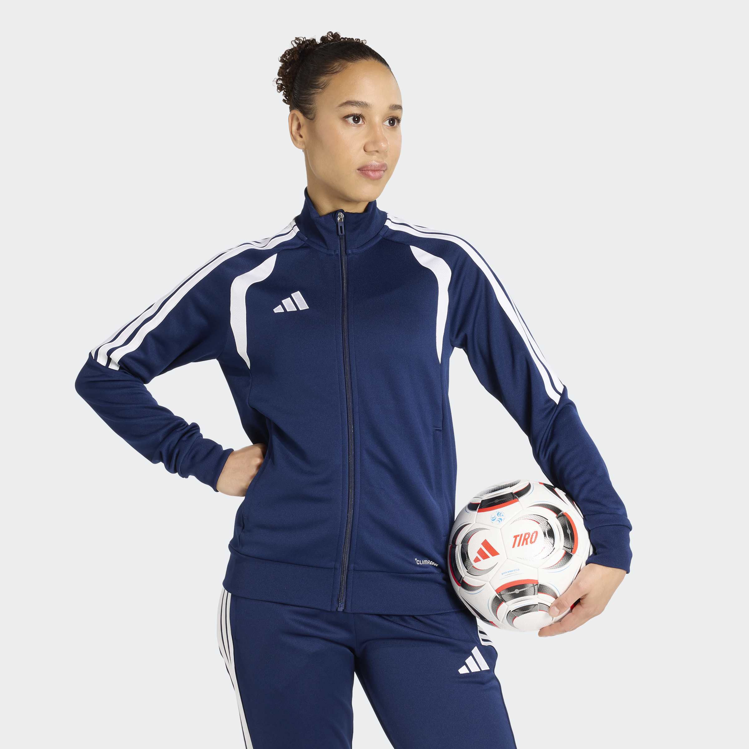 adidas Performance Trainingsjacke "TIRO26 LEAGUE TRAINING TRACK" mit Reißverschluss, gerader Abschluss, normale Länge