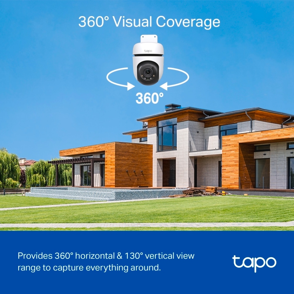 TP-Link Überwachungskamera »Tapo C510W Outdoor Pan/Tilt Security IP«, Außenbereich