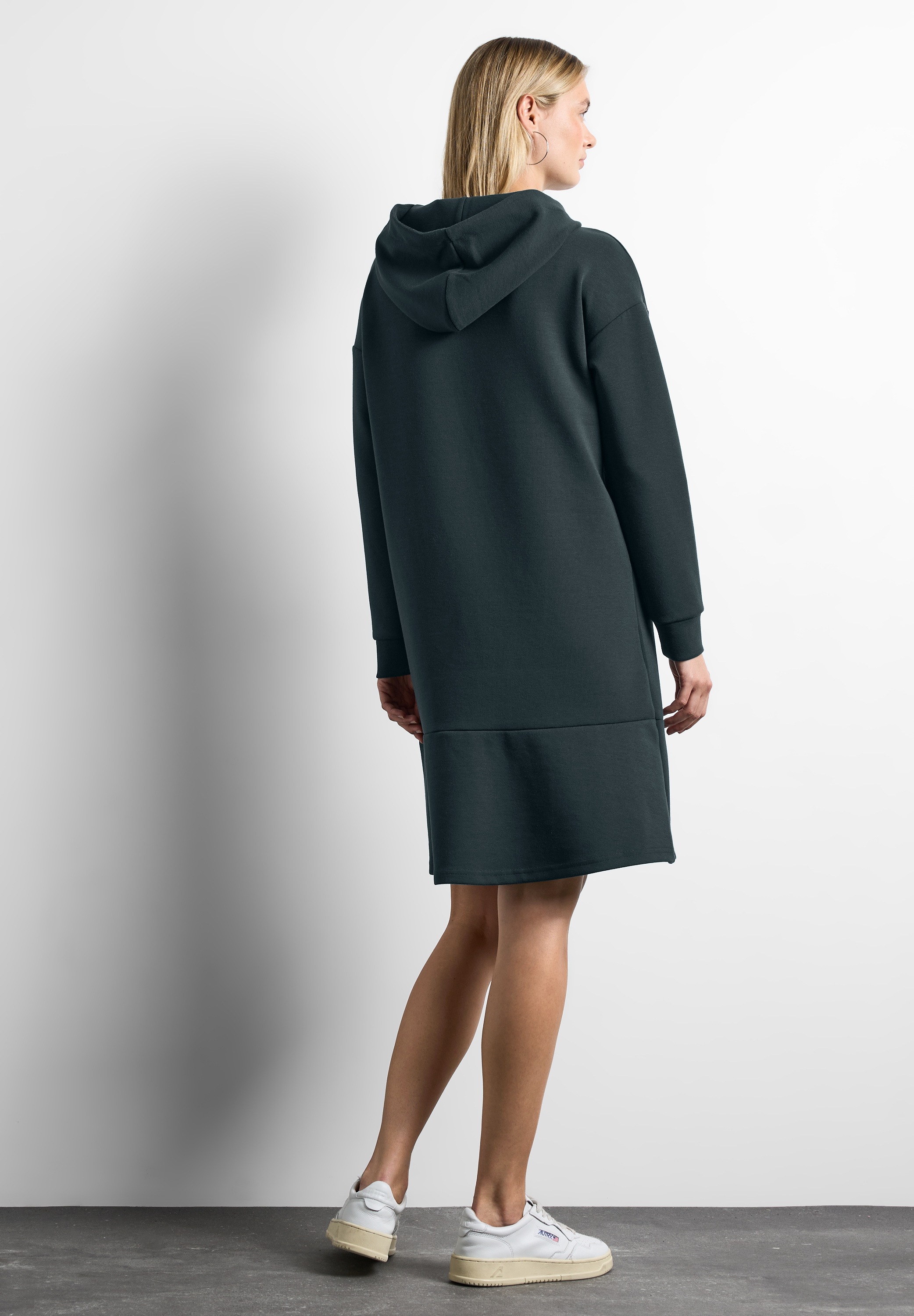 STREET ONE Sweatkleid, mit Kapuze