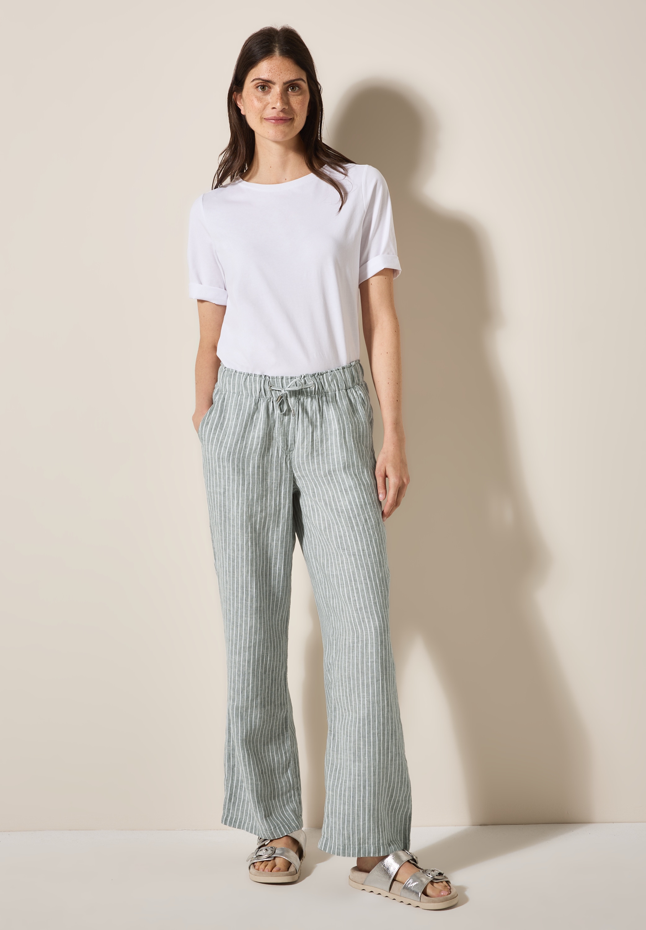 Cecil Stoffhose, High Waist
