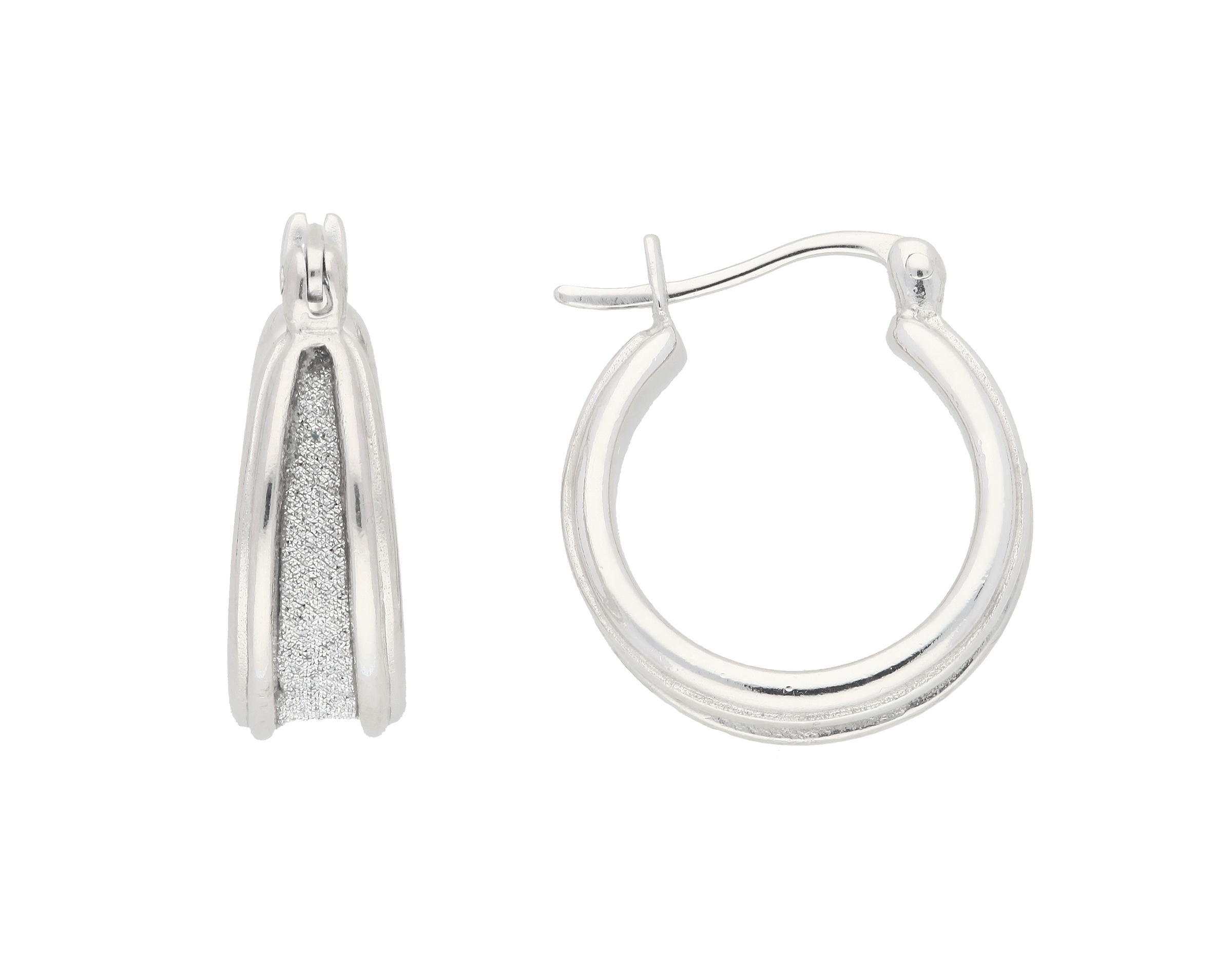 Vivance Paar Creolen »glitter style«