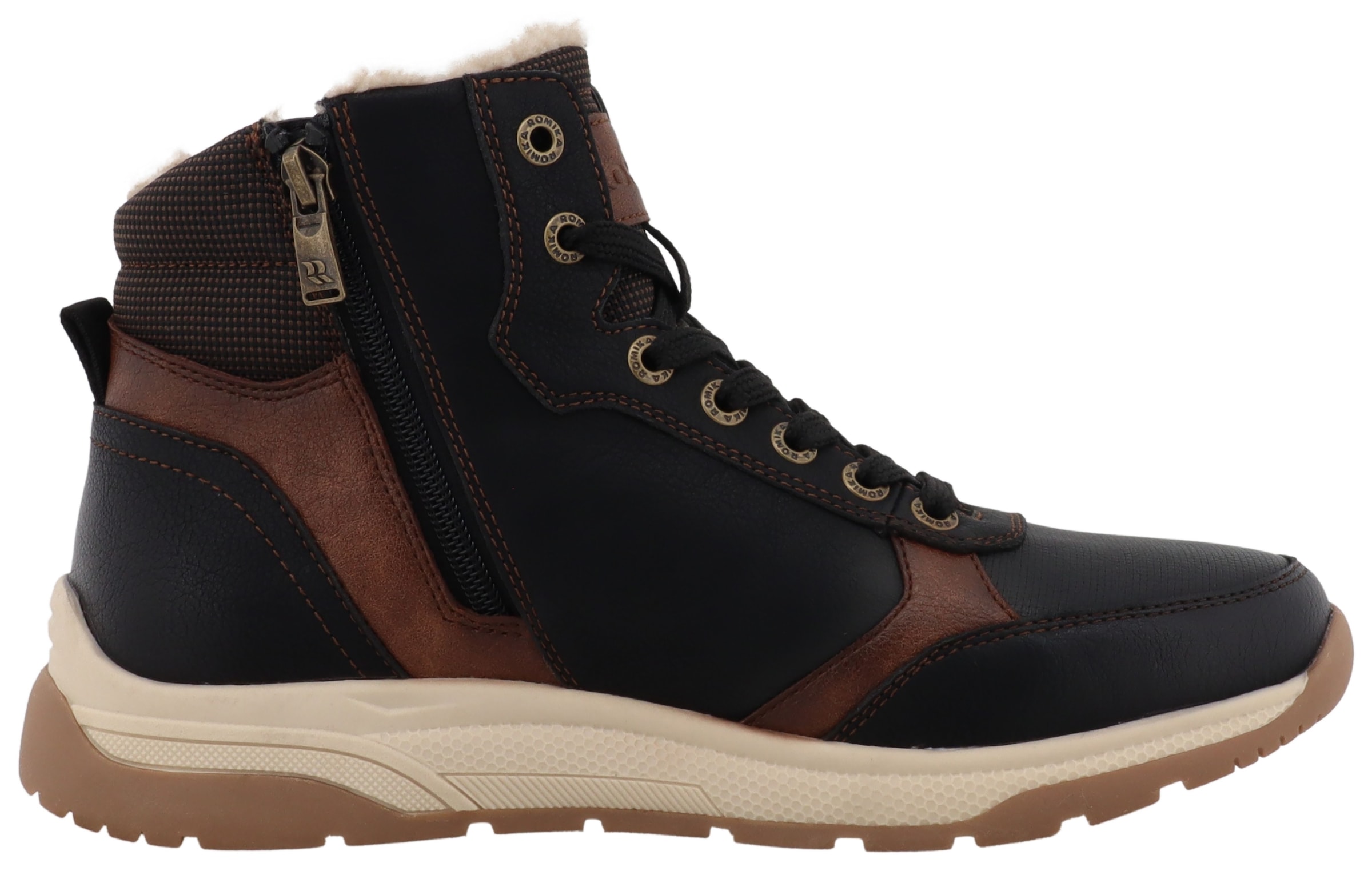 Romika Winterboots  Schnürboots, Winterschuh mit Reißverschluss