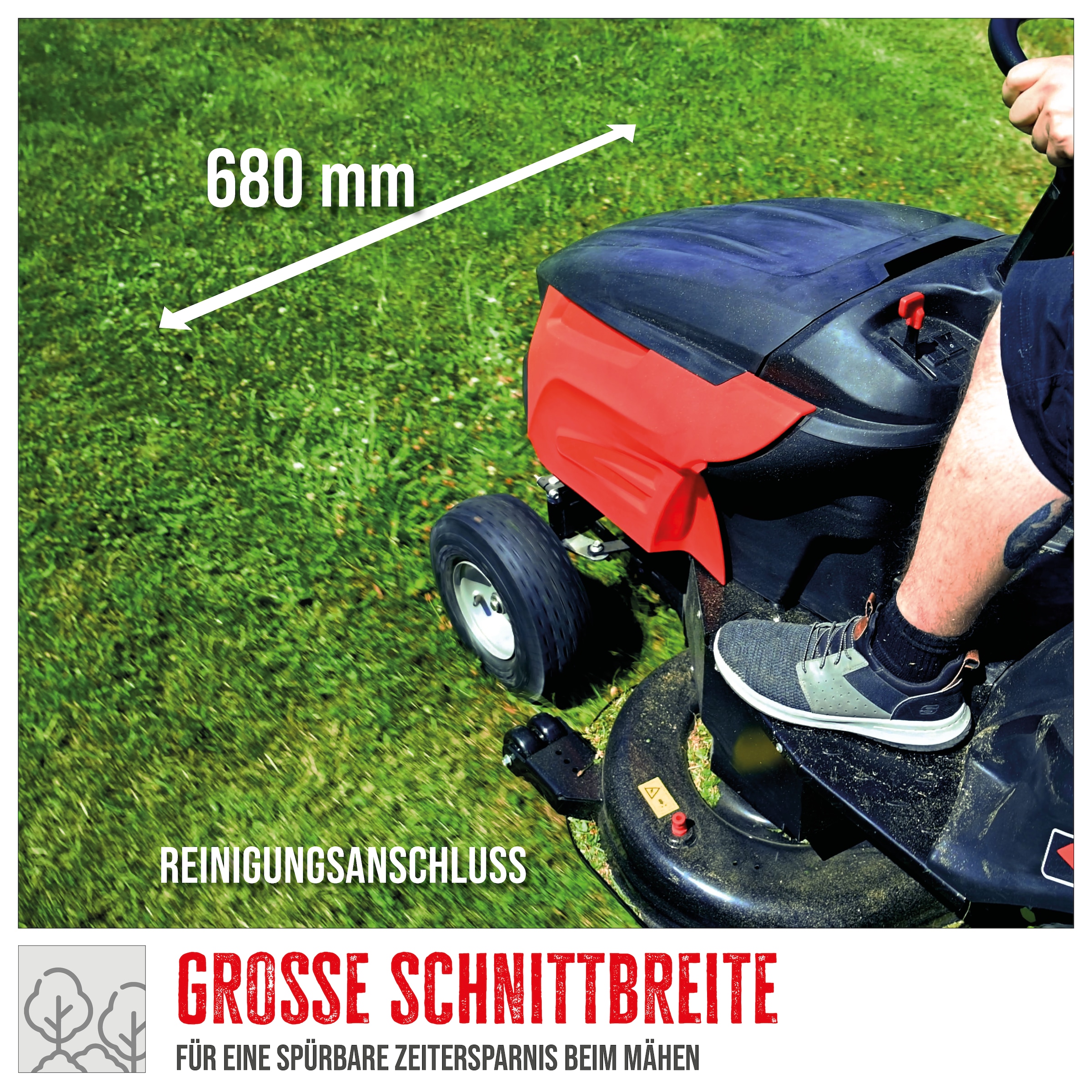 Güde Rasentraktor »»GAR 685 T««, für große Rasenflächen bis 4000m²