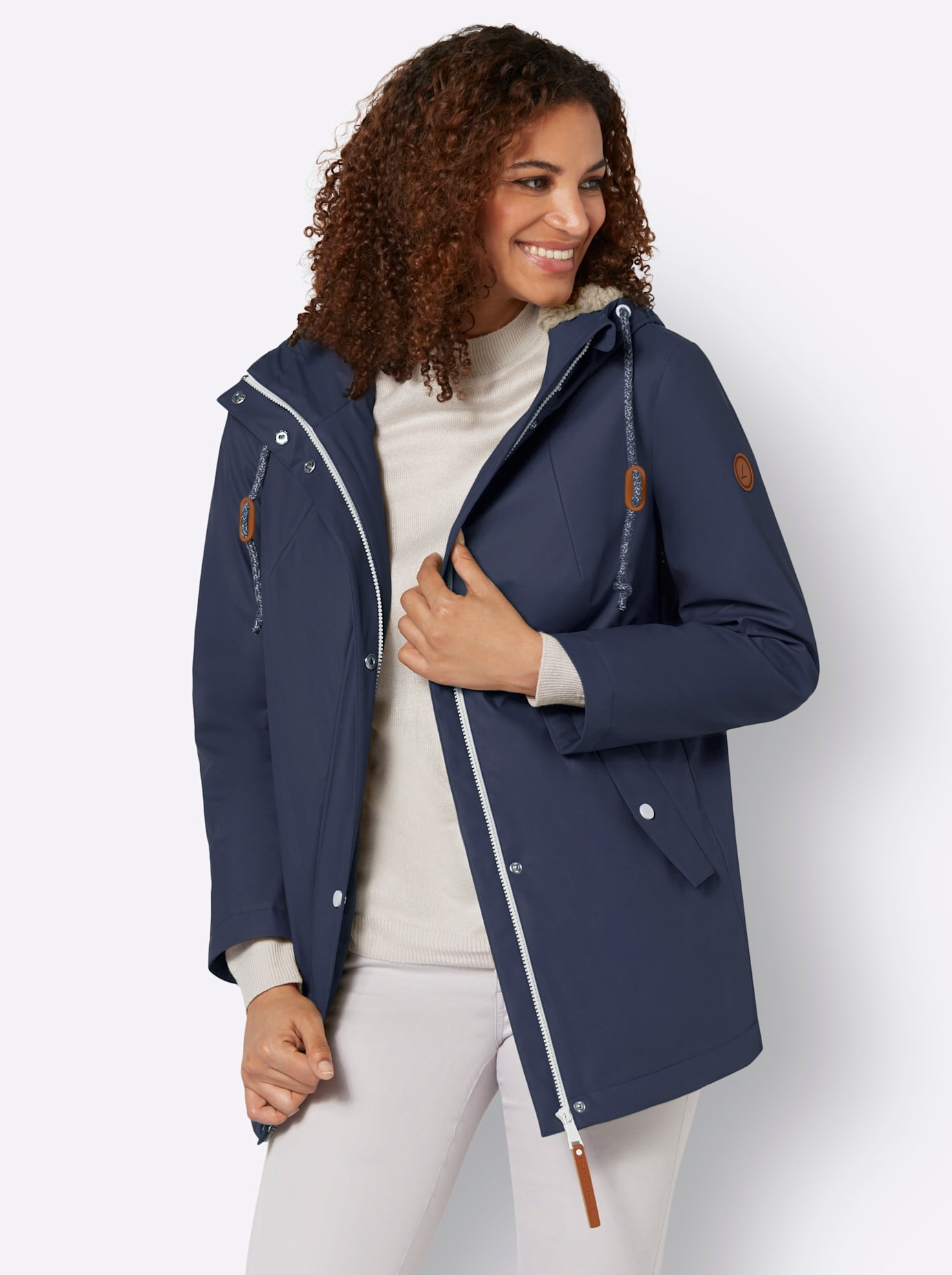 Casual Looks Funktionsjacke, mit Kapuze