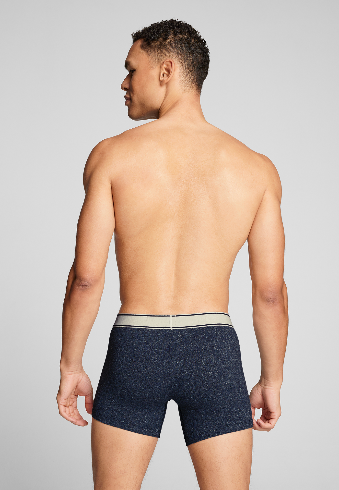 Levi's® Boxershorts »LEVIS MEN VNTG HTR BOXER BRIEF ORG CO 2P« 2er Pack,  mit breitem Logobund