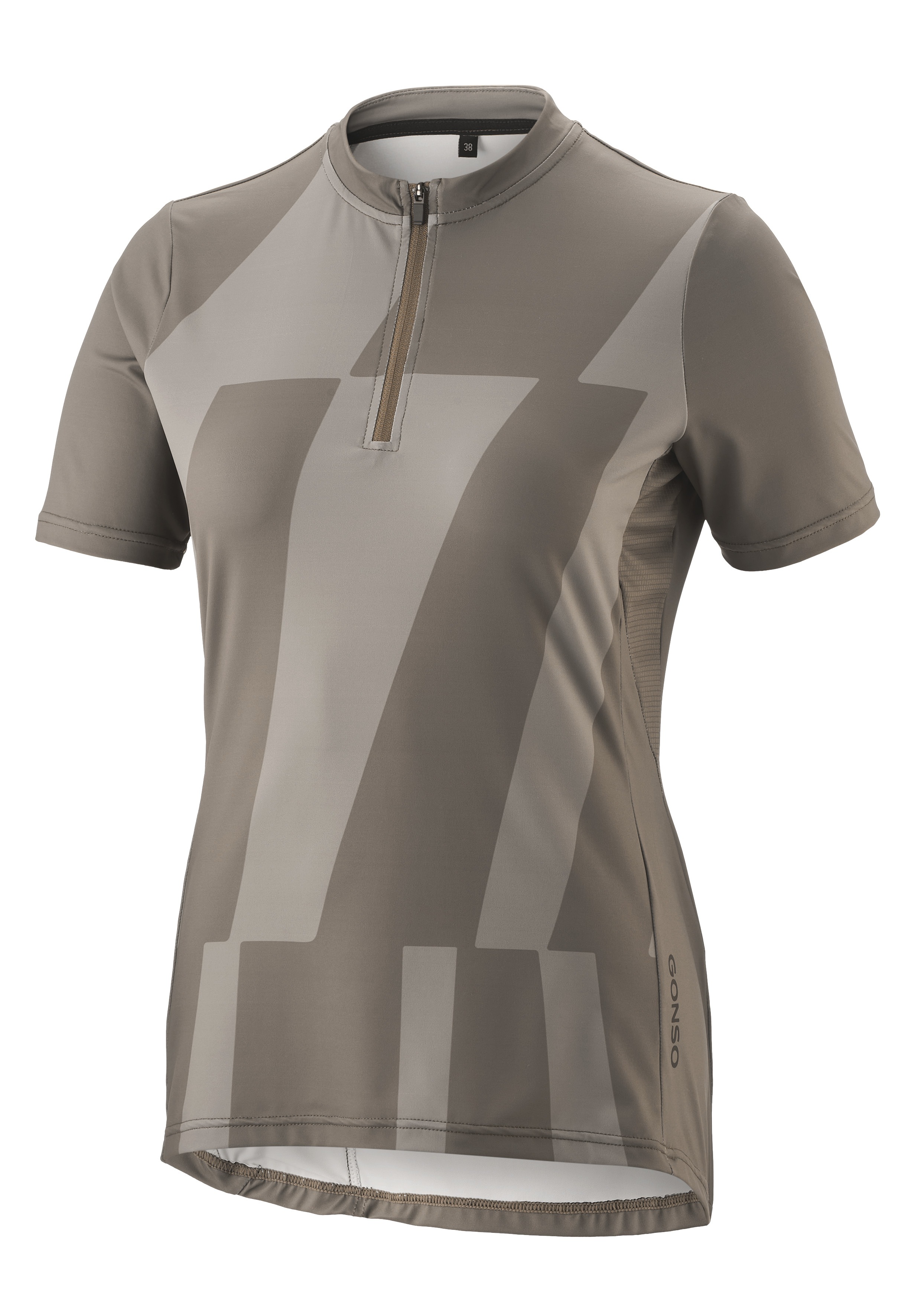 Thumbnail - Gonso Radtrikot "Adventure Jersey Halfzip W" Damen Fahrradtrikot kurzarm, Rückentasche mit RV, Quick-Dry, Slim Fit