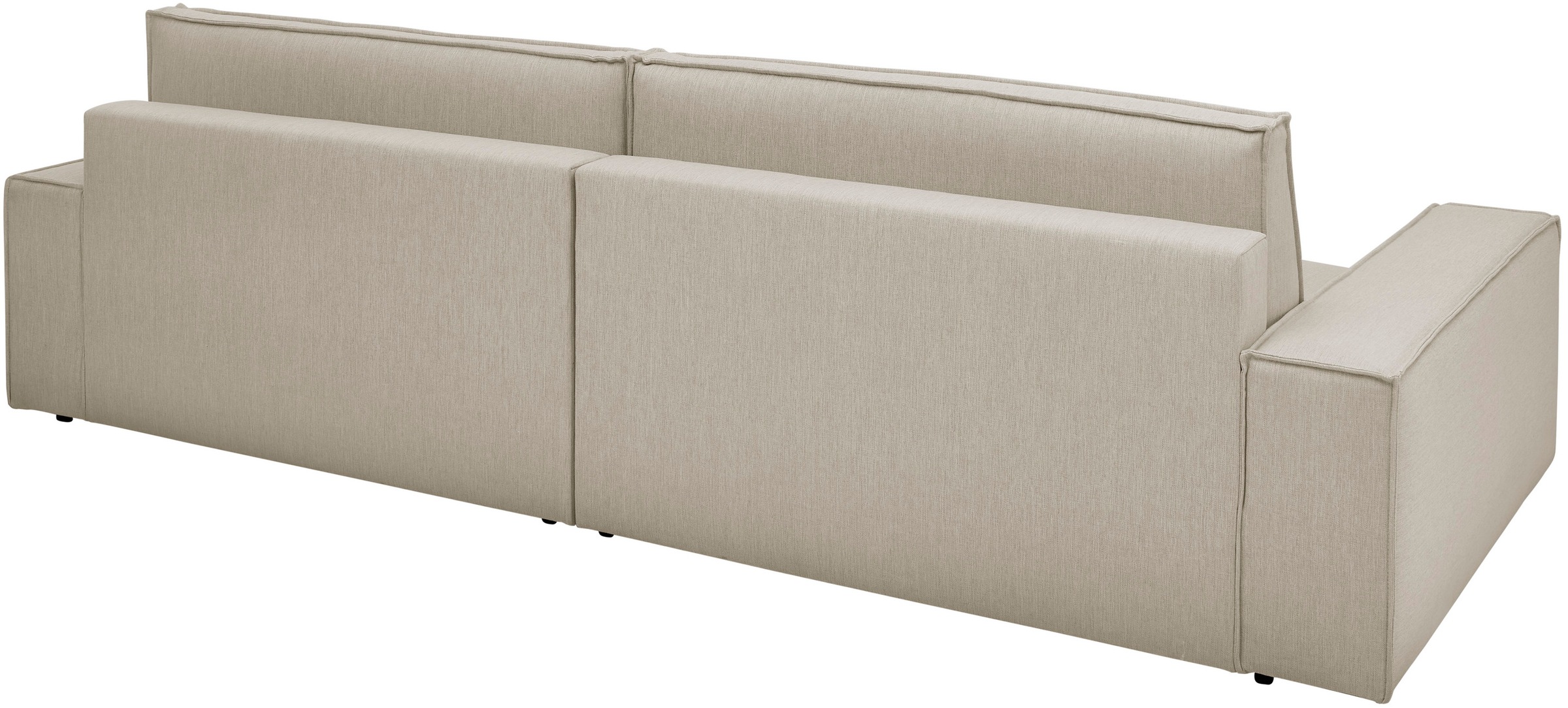 Home affaire Big-Sofa »NEU: SHERWOOD XXL, Big-Sofa (316cm), extra tiefe Sitzfläche 95 cm«, bequemer Sitzkomfort, Cord u. Leinenoptik, Kedernaht