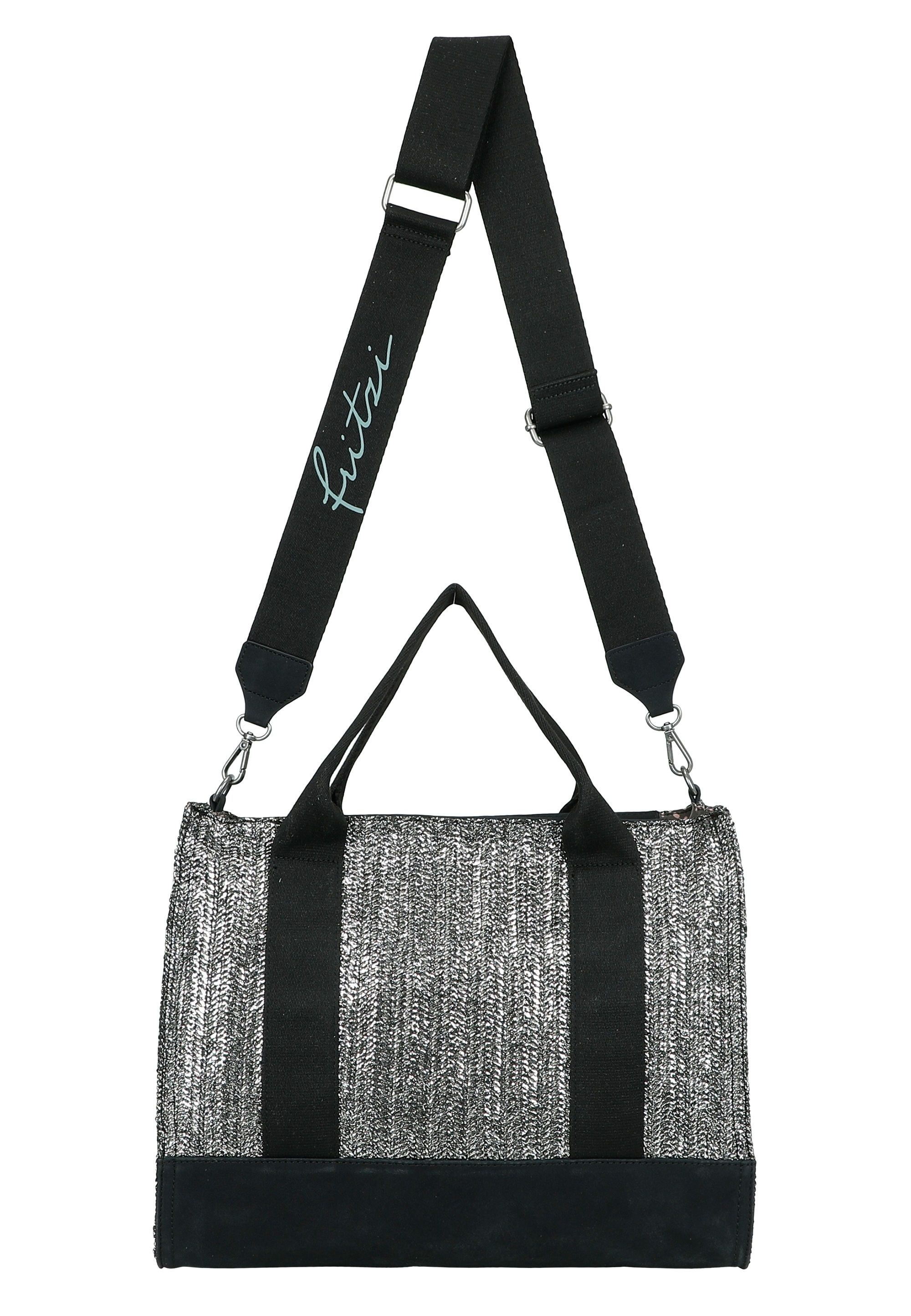 Fritzi aus Preußen Henkeltasche »Tote Bag Limited Painted Straw«, mit abnehmbarem Brillenetui