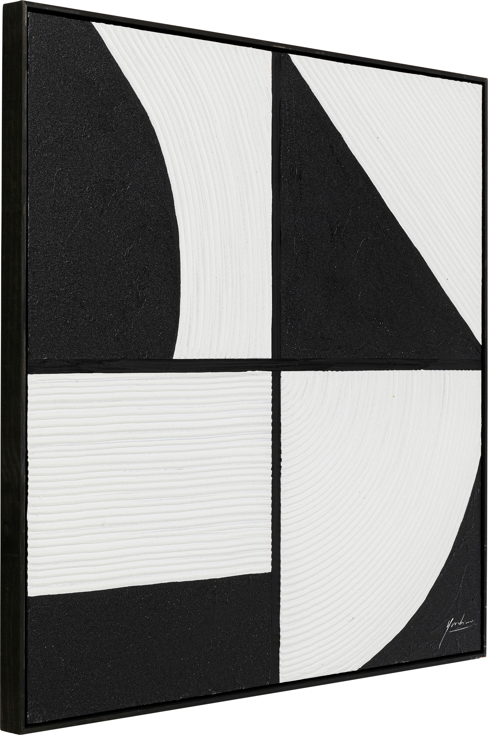 Kare Design Bild mit Rahmen »Gerahmtes Bild Modulo 100x100cm«