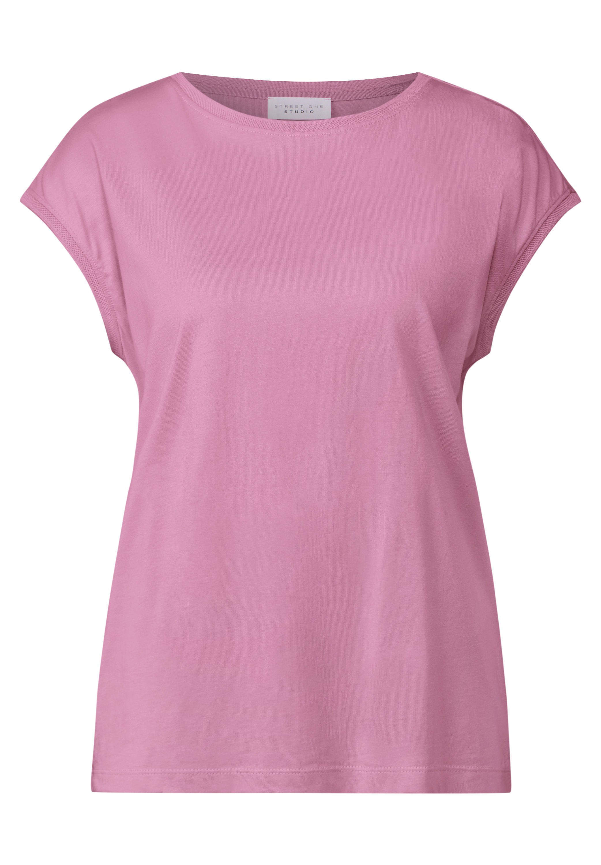 STREET ONE STUDIO T-Shirt, mit U-Boot-Ausschnitt