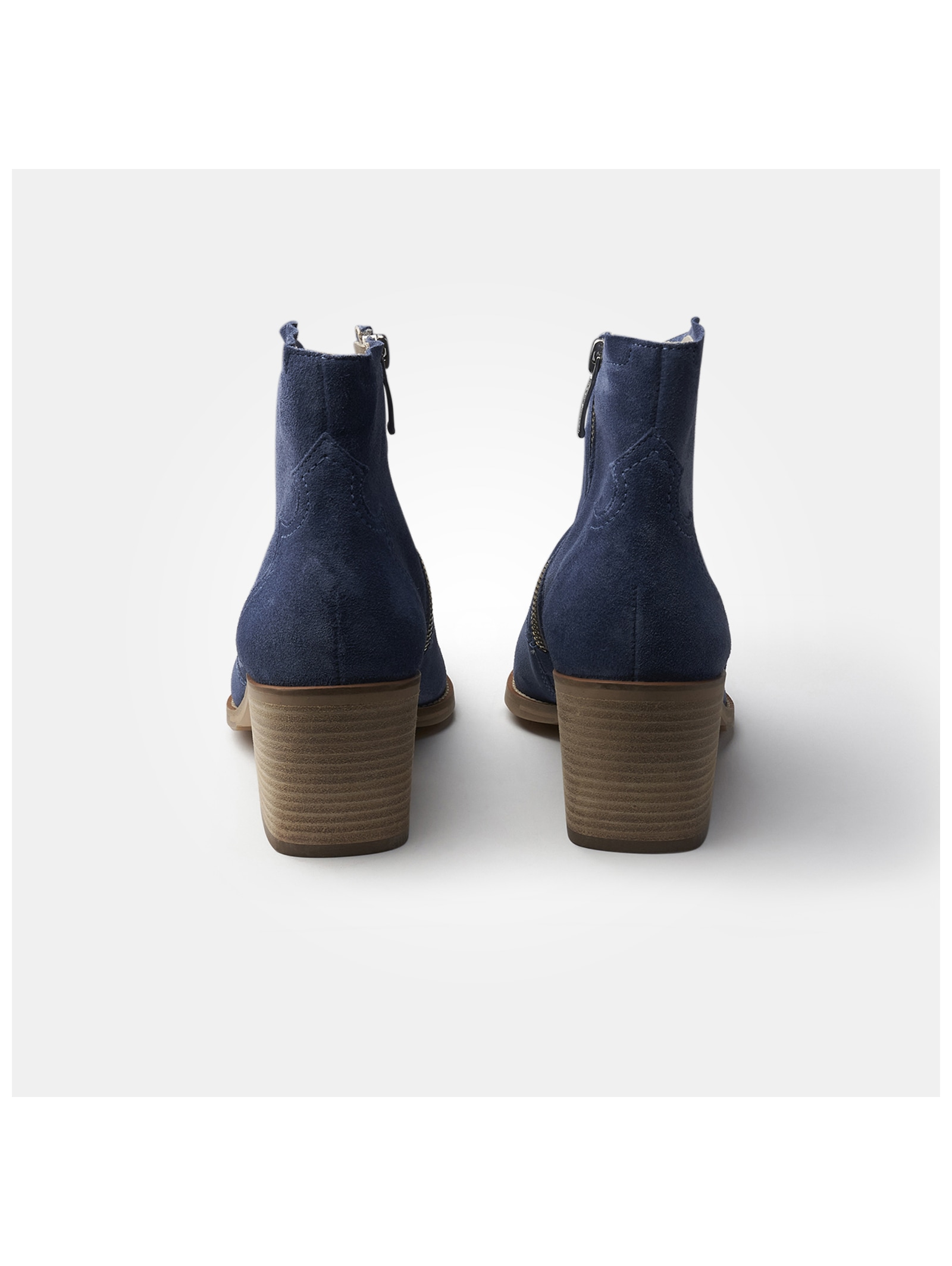Paul Green Bikerboots »Paul Green Stiefelette Veloursleder«