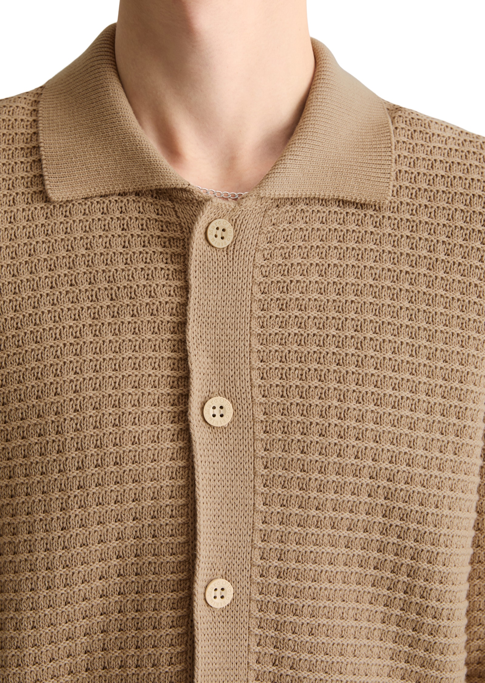 Marc O'Polo DENIM Cardigan »mit markanter Struktur«