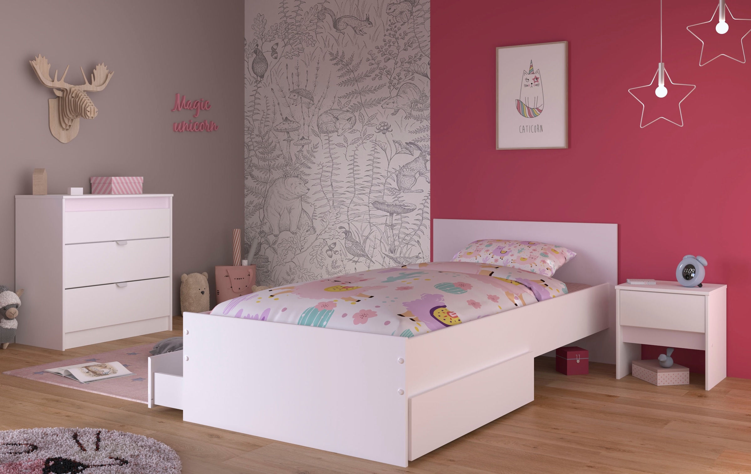Parisot Jugendzimmer-Set "Pirouette" Set, 4 Stk. tlg. günstig online kaufen