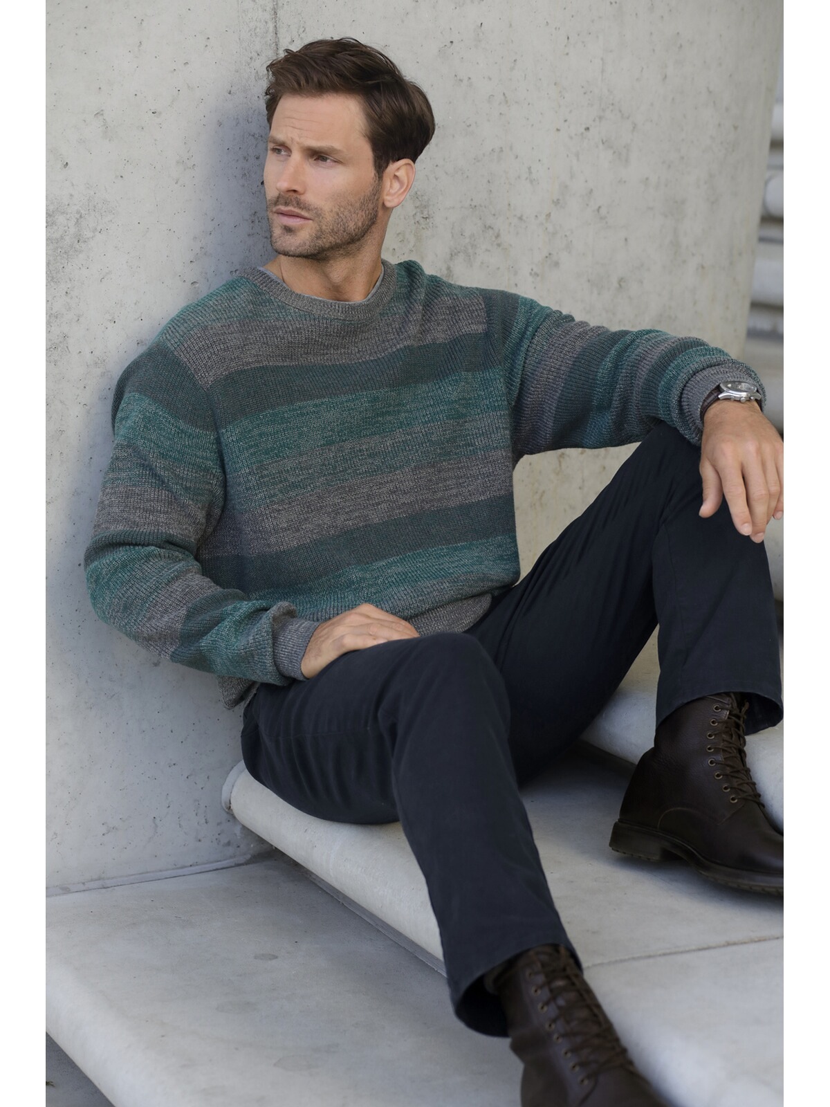 Babista Rundhalspullover »Pullover LUNAVEST«, (1 tlg.), mit Rippstrick