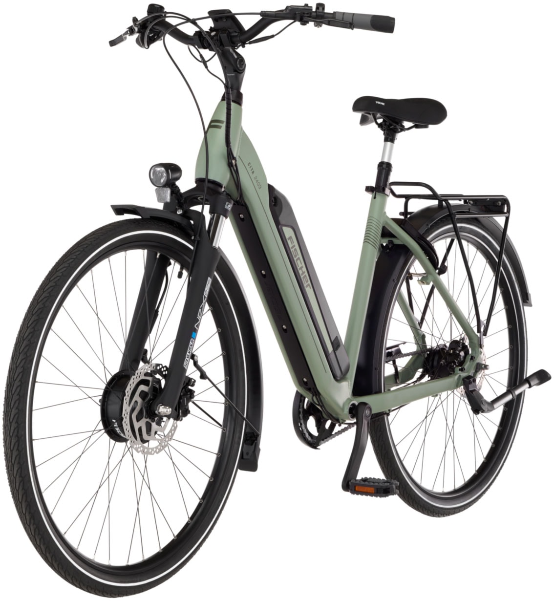 FISCHER Fahrrad E-Bike »CITA 2403 459«, 7 Gang, Shimano, NEXUS, (mit Akku-Ladegerät-mit Werkzeug)