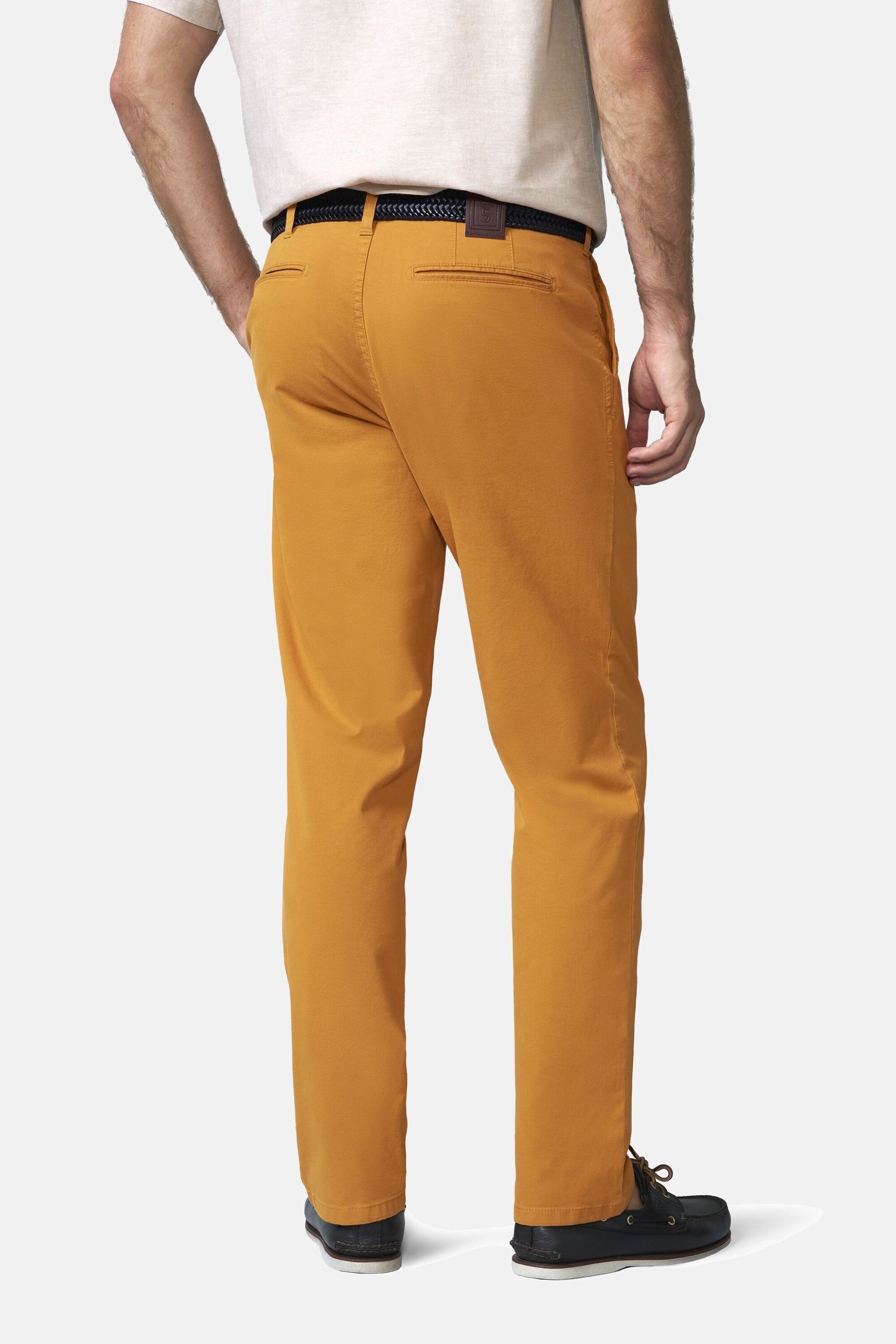 MEYER Chinos »M5 Chino 1-6004«  mit buntgewebtem Innenfutter