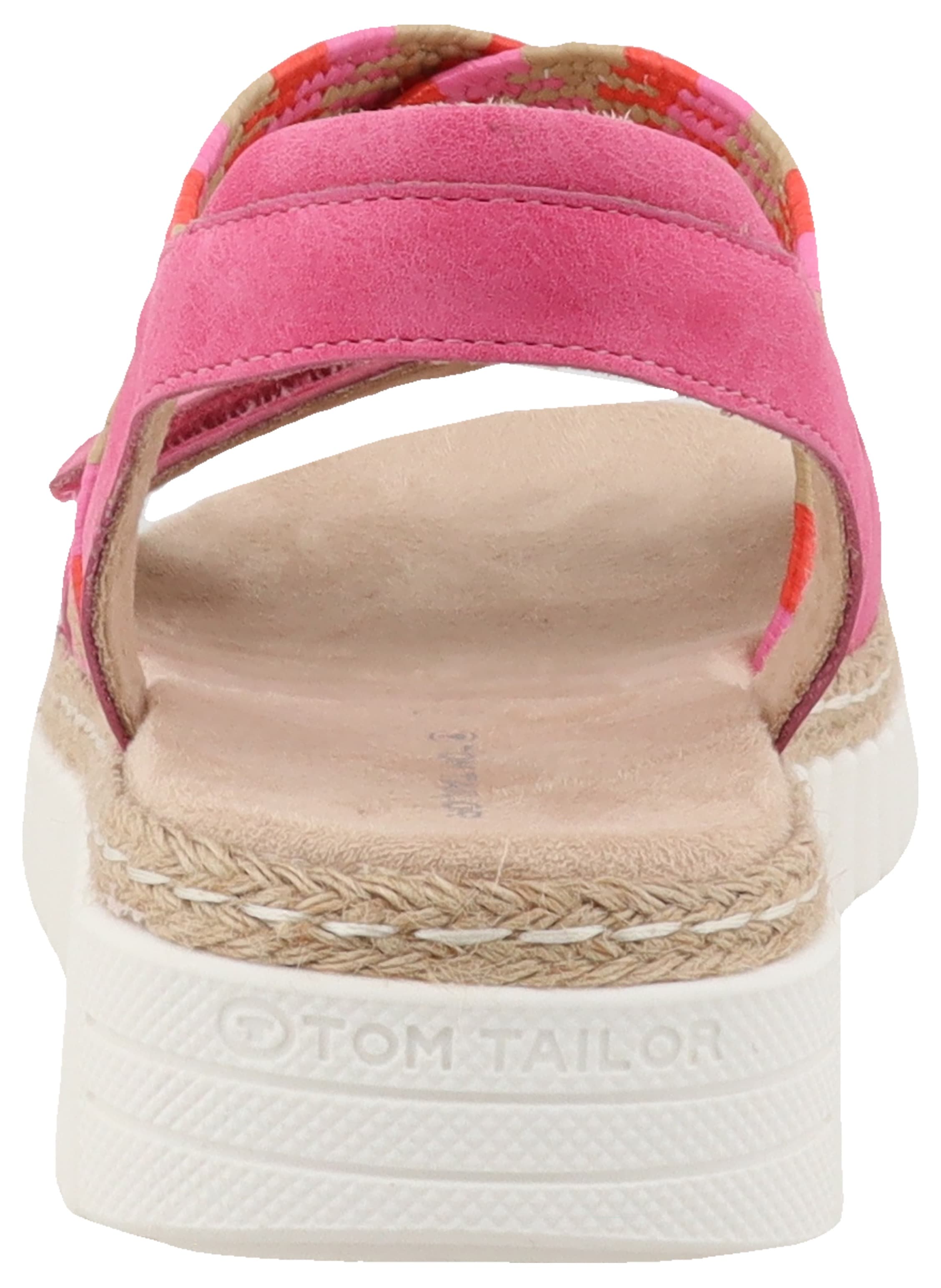 TOM TAILOR Sandalette, Plateau, Riemchensandale, Klettverschluss für leichtes Anziehen