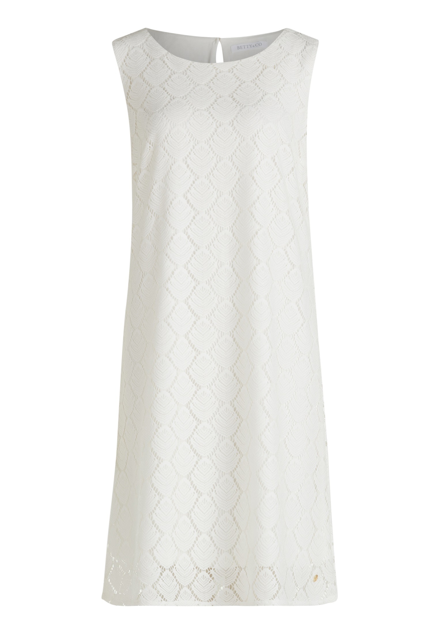 Betty&Co Spitzenkleid "Betty & Co Damen Sommerkleid Spitzenkleid ohne Arm", günstig online kaufen