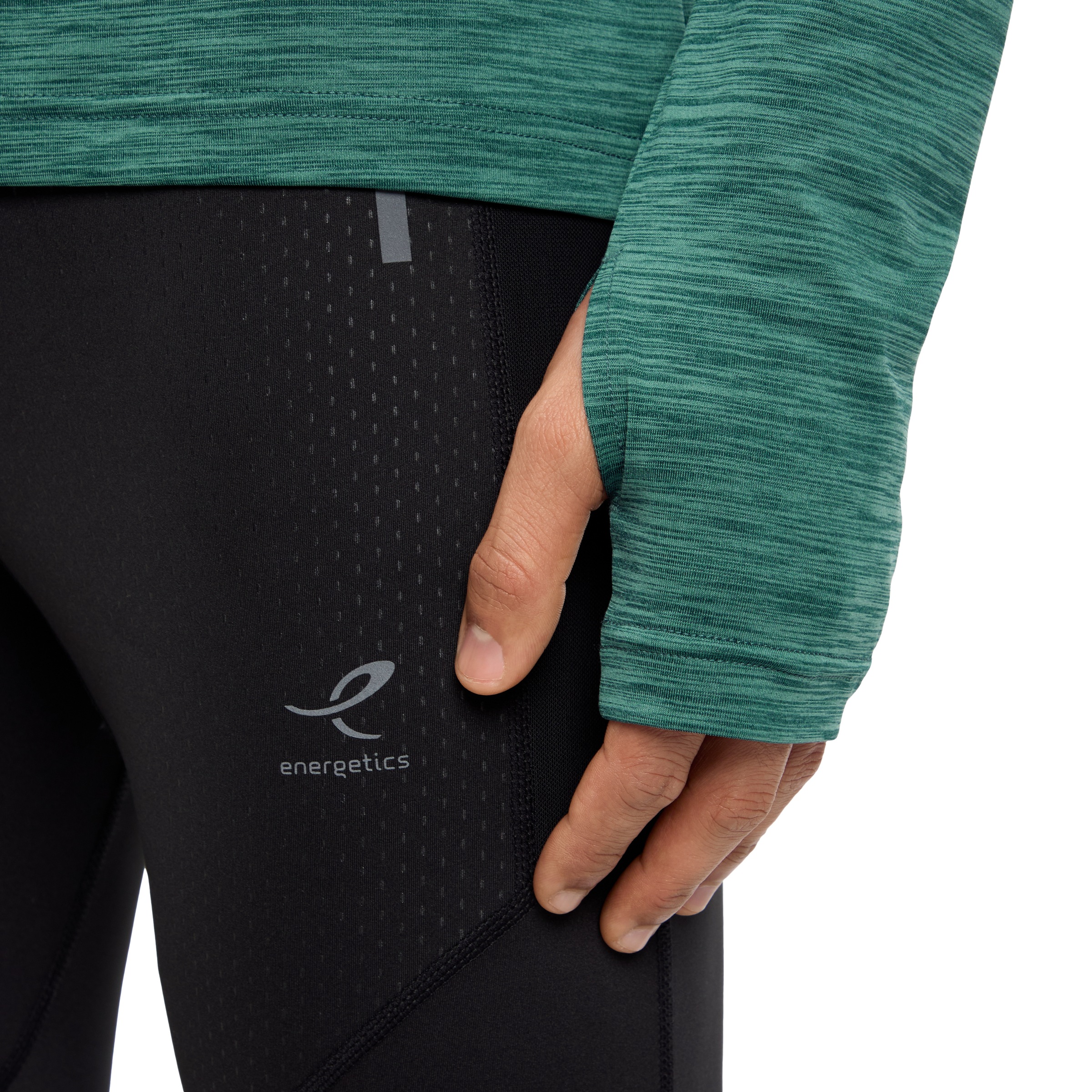 Energetics Laufshirt »HE.-LANGARMSHIRT AILO LS M« Langarm, elastisches Material, atmungsaktive Mesheinsätze