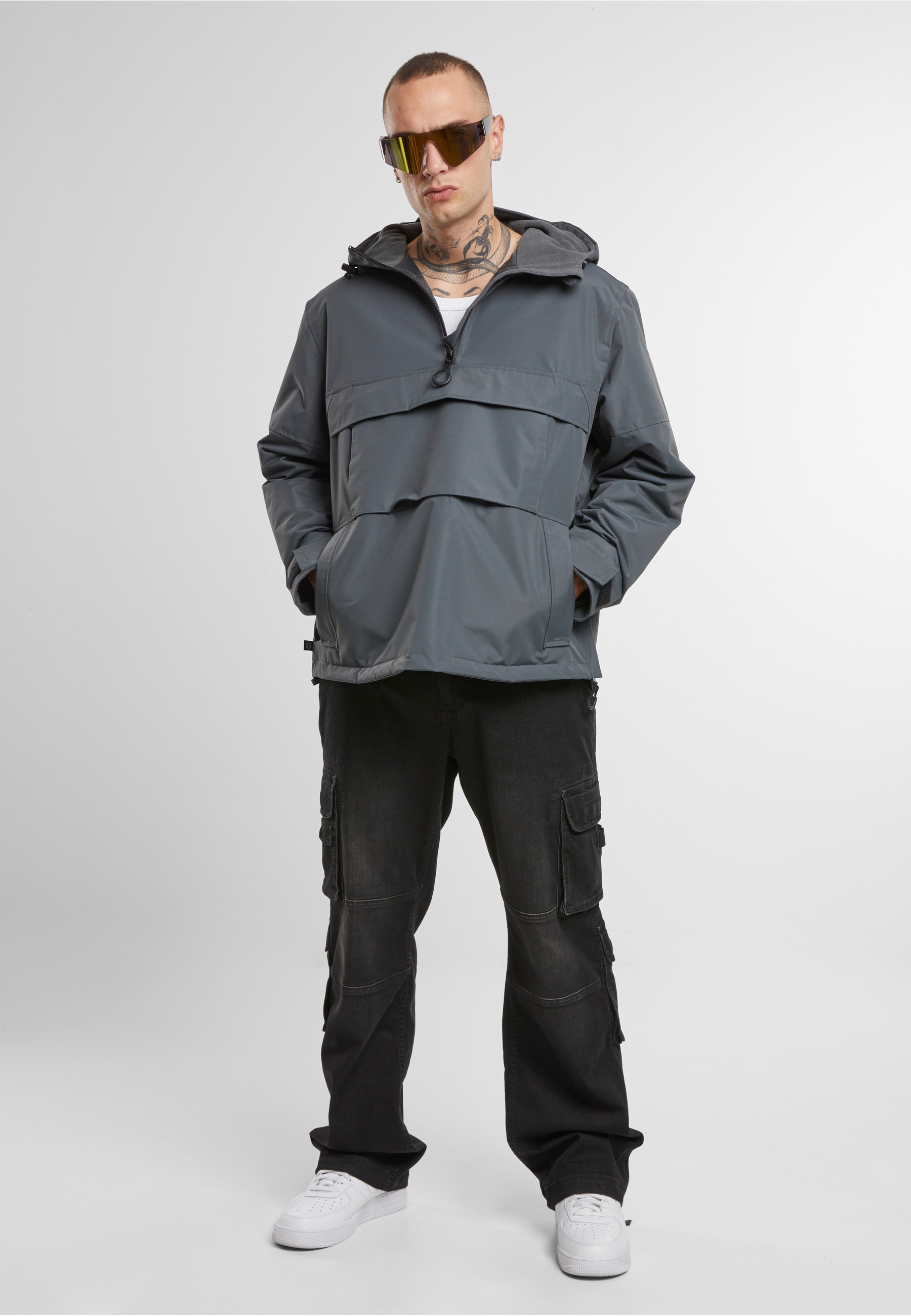 Brandit Windbreaker »Brandit Brandit Men Windbreaker Arctic« 1 Stk. tlg. mit Kapuze