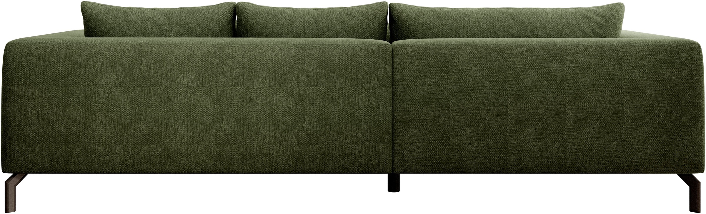 Thumbnail - Home affaire Ecksofa "Cross, mit softem Sitz, L-Form, wendbare Zierkissen, Breite 284 cm" Couch mit vielen Kissen, styli...