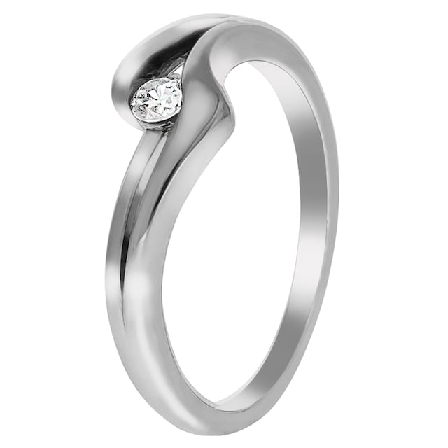 Firetti Fingerring »Schmuck Geschenk Silber 925 Damenring Verlobungsring  Solitär«, zu Kleid, Shirt, Jeans, Sneaker! Anlass Geburtstag Weihnachten  für bestellen | BAUR