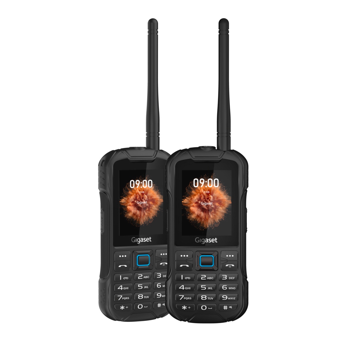 Gigaset Handy »GLX 8 ACTIVE Duo Walkie-Talkie Feature Phone«, Schwarz