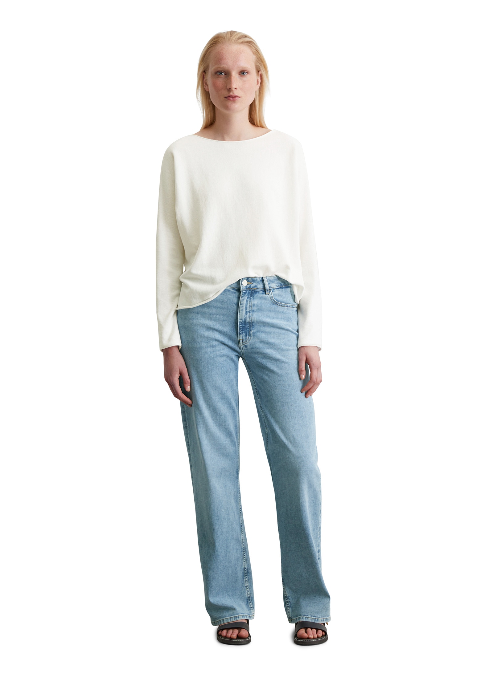 Marc O'Polo Weite Jeans »aus Cashmere Touch Denim«