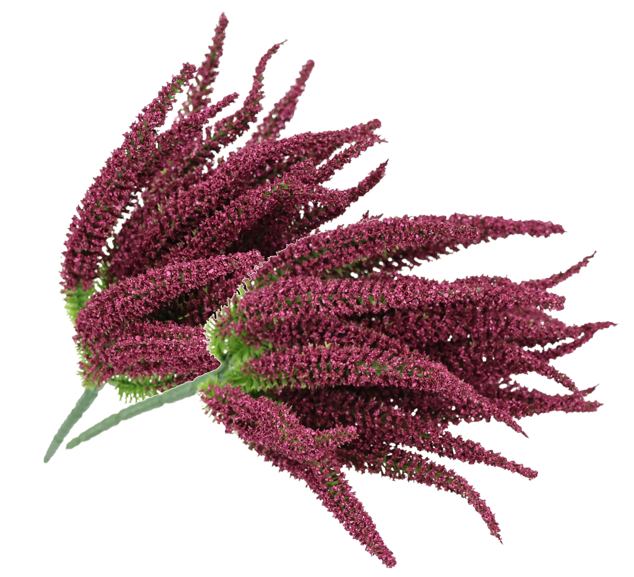 I.GE.A. Kunstpflanze »Erikabusch 2er Set«, 25cm Heidenkraut Strauch Dekopflanze Dekoblume Bouquet Pflanze