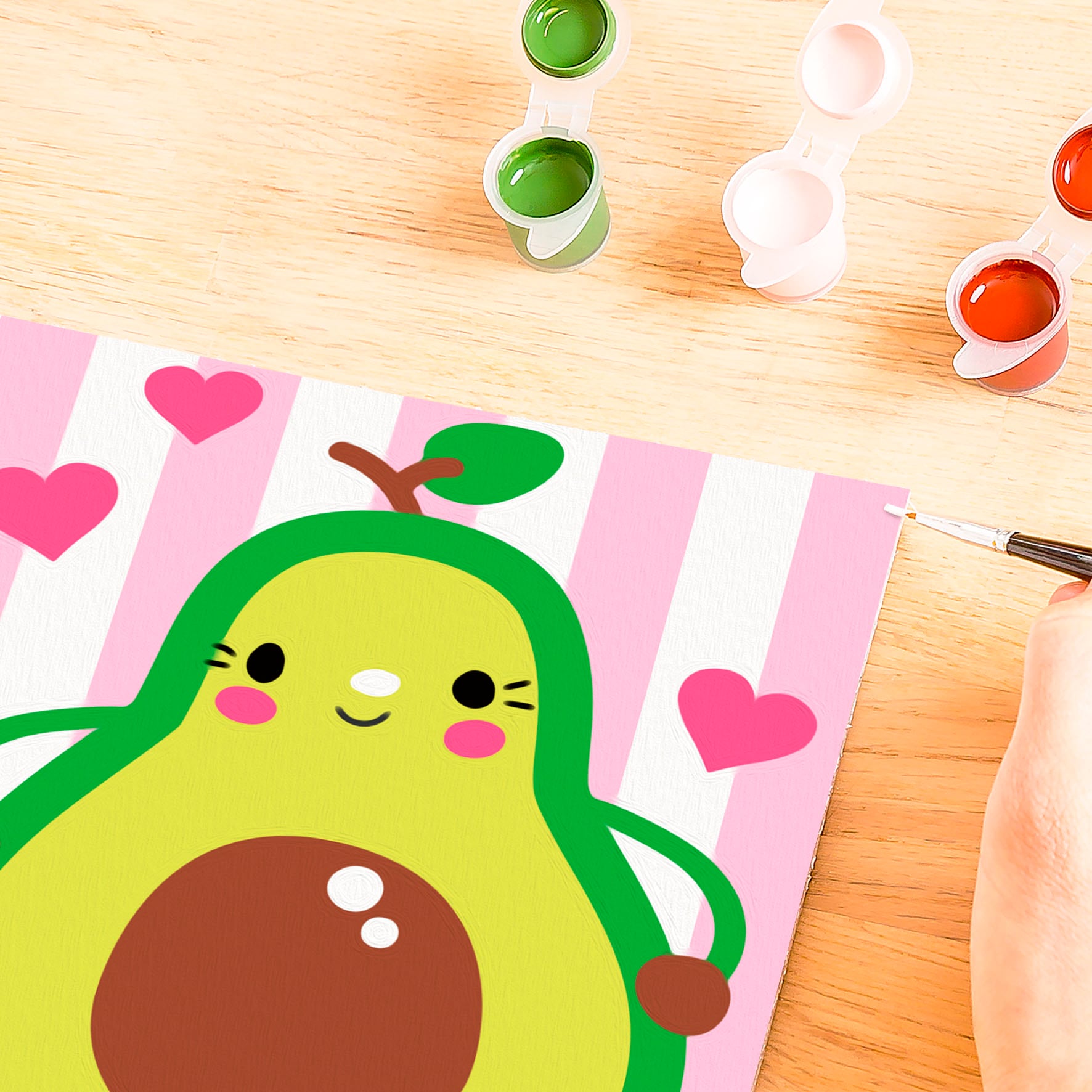 Ravensburger Malen nach Zahlen »CreArt, Avocado«, Made in Europe