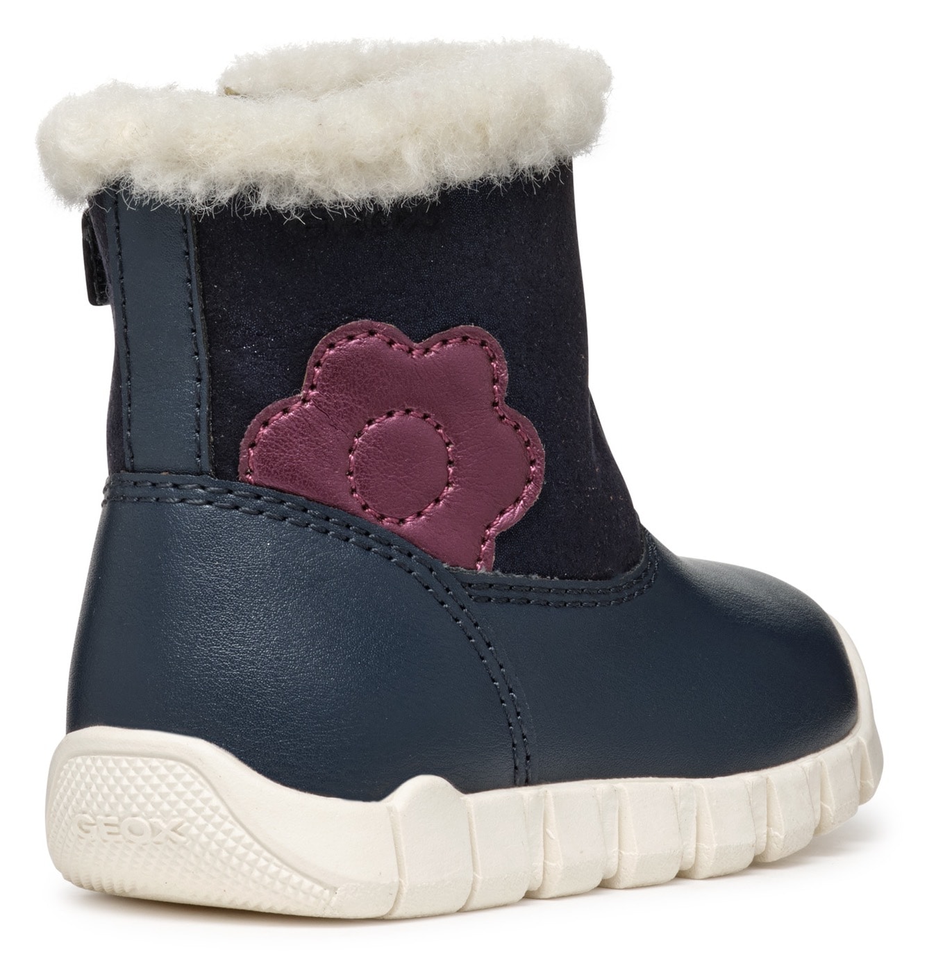 Geox Winterboots »B IUPIDOO GIRL B«, Klettstiefel, Babystiefel Winterstiefel mit Warmfutter