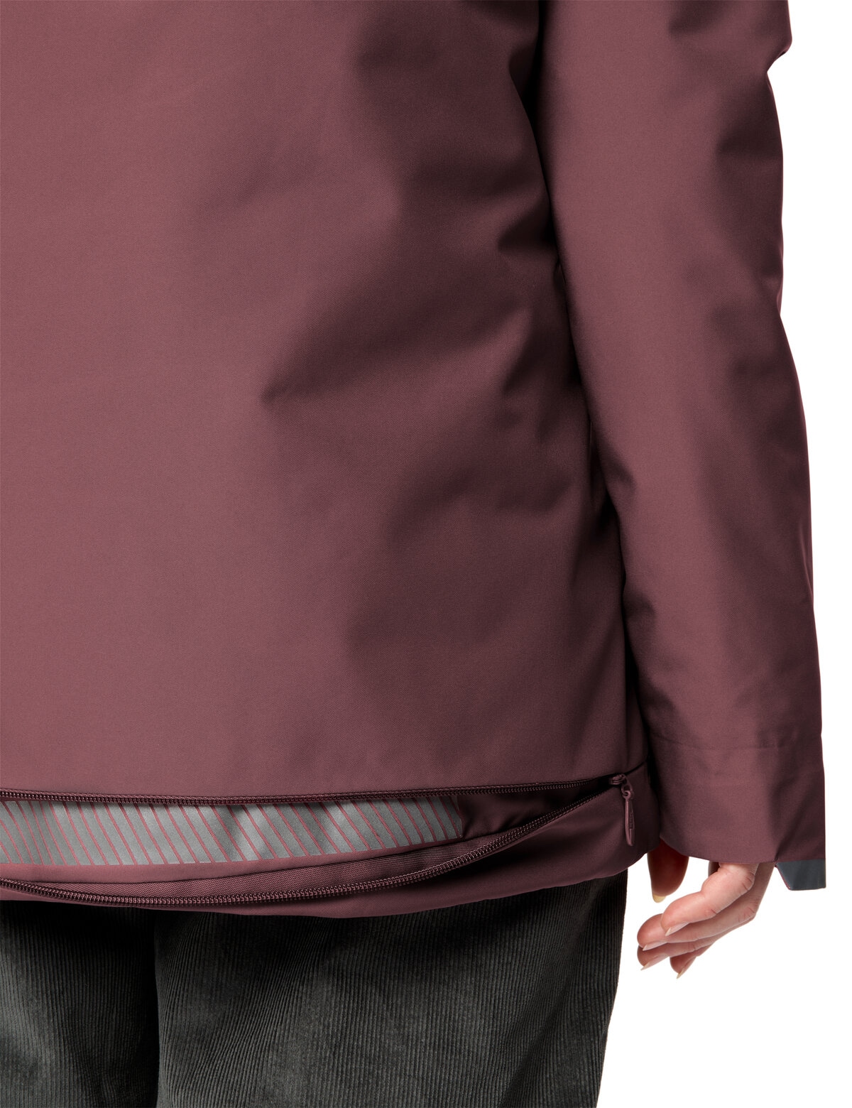 VAUDE Fahrradjacke »WOMEN'S CYCLIST WARM RAIN JACKET« für Radsport und urbanen Einsatz, wasserdicht, winddicht