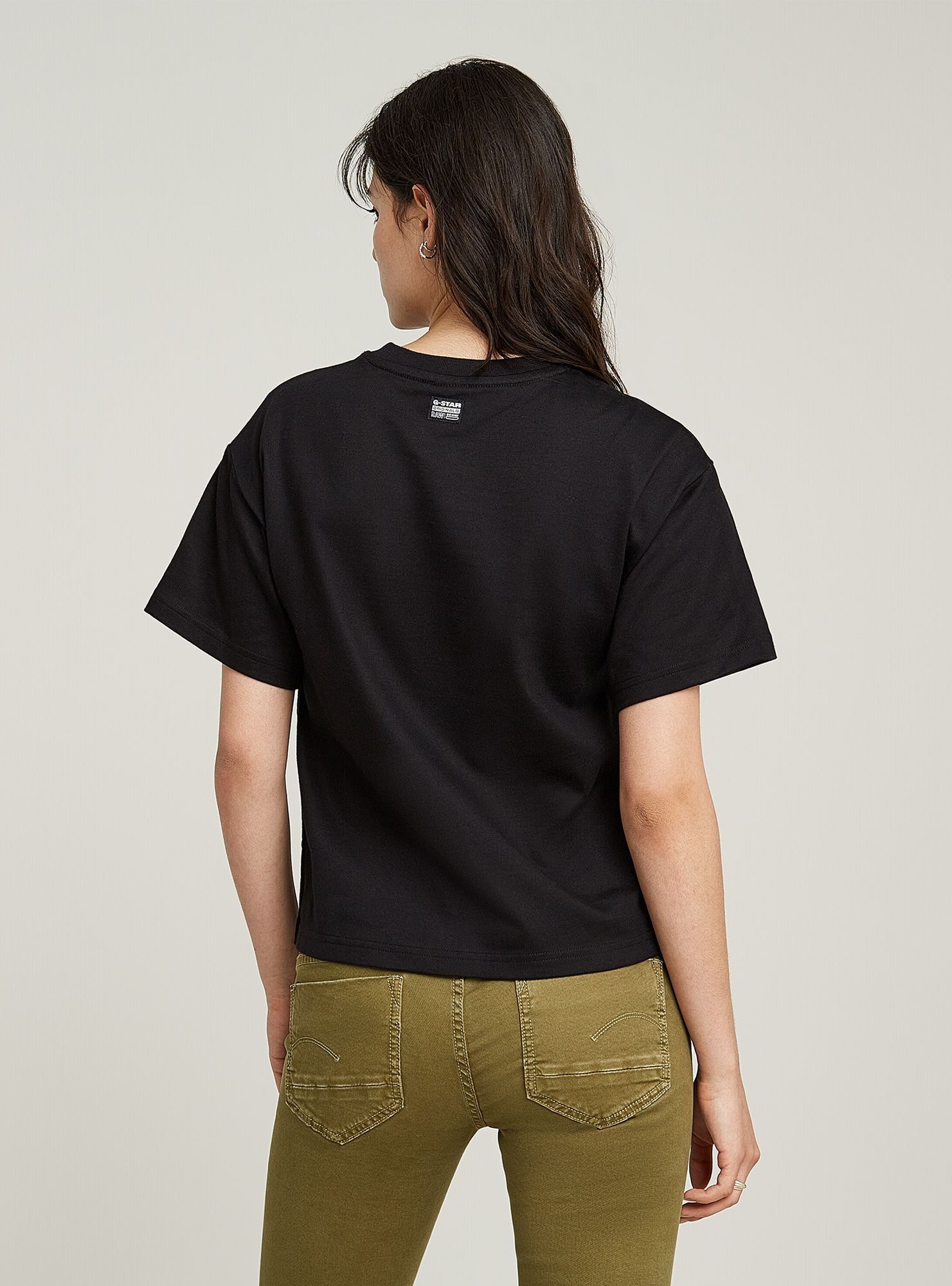 G-STAR T-Shirt »Side Buttons Relaxed Top«