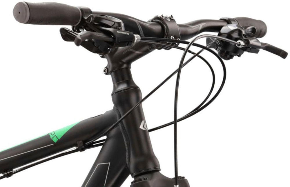 Kross Crossrad »KROSS Crossbike Evado 2.0 28" schwarz 21 Gänge«, 21 Gang, Shimano, Tourney Schaltwerk, Kettenschaltung