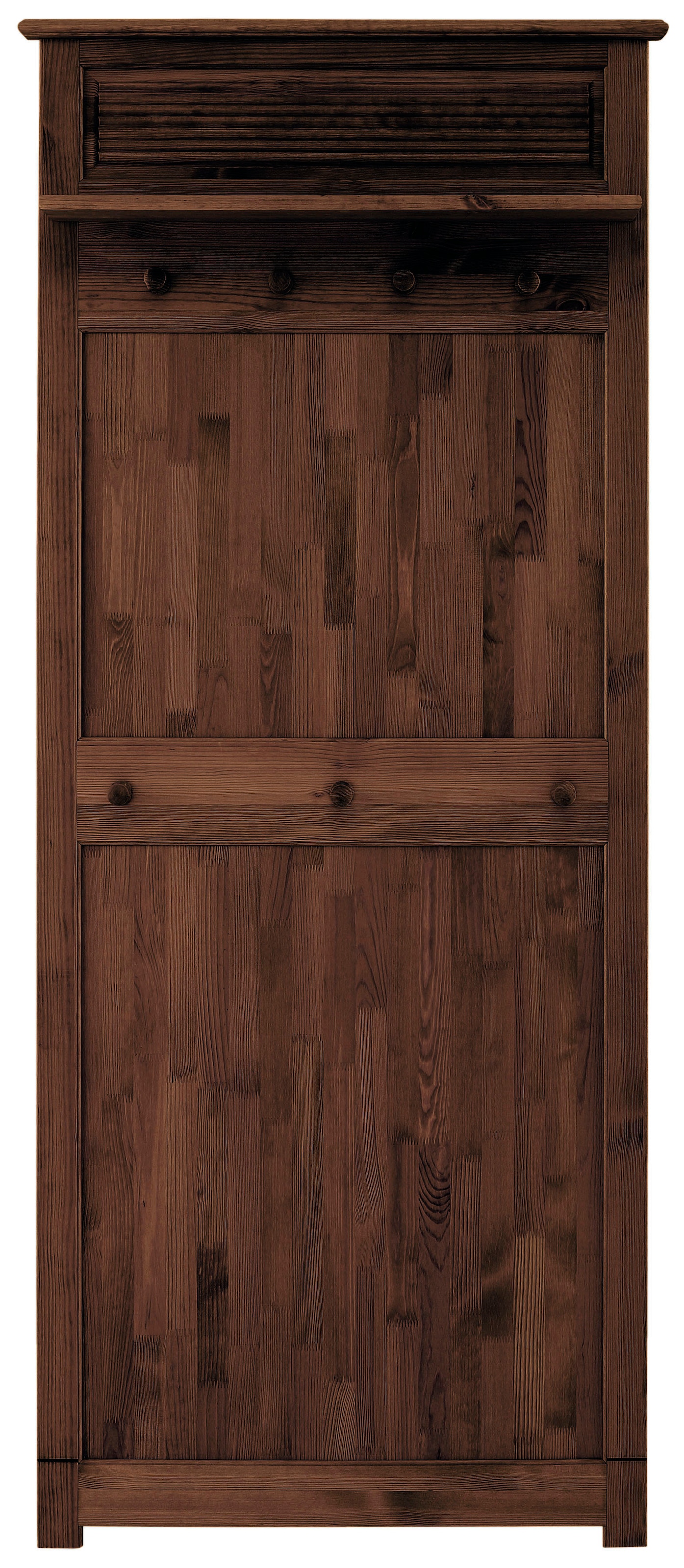 Home affaire Garderobenpaneel "Rauna", aus massiver Kiefer, Breite 85 cm, F günstig online kaufen