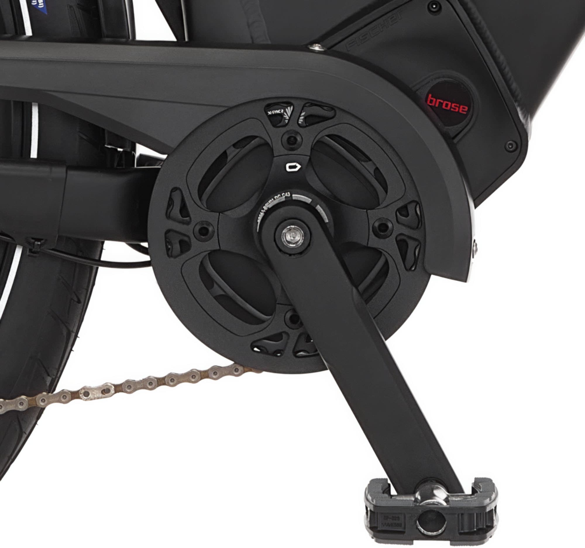 FISCHER Fahrrad E-Bike »VIATOR N100 43 711«, 12 Gang, SRAM, Schaltwerk SX EAGLE