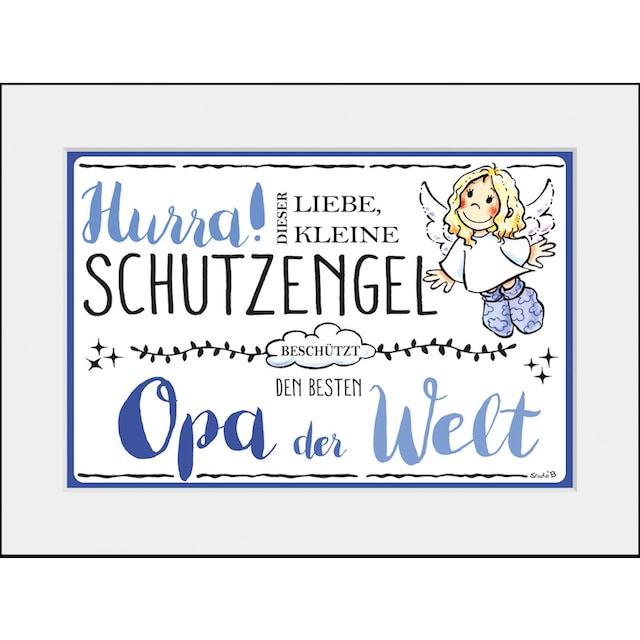 queence Bild »Schutzengel Opa«, Engel, (1 St.) kaufen | BAUR