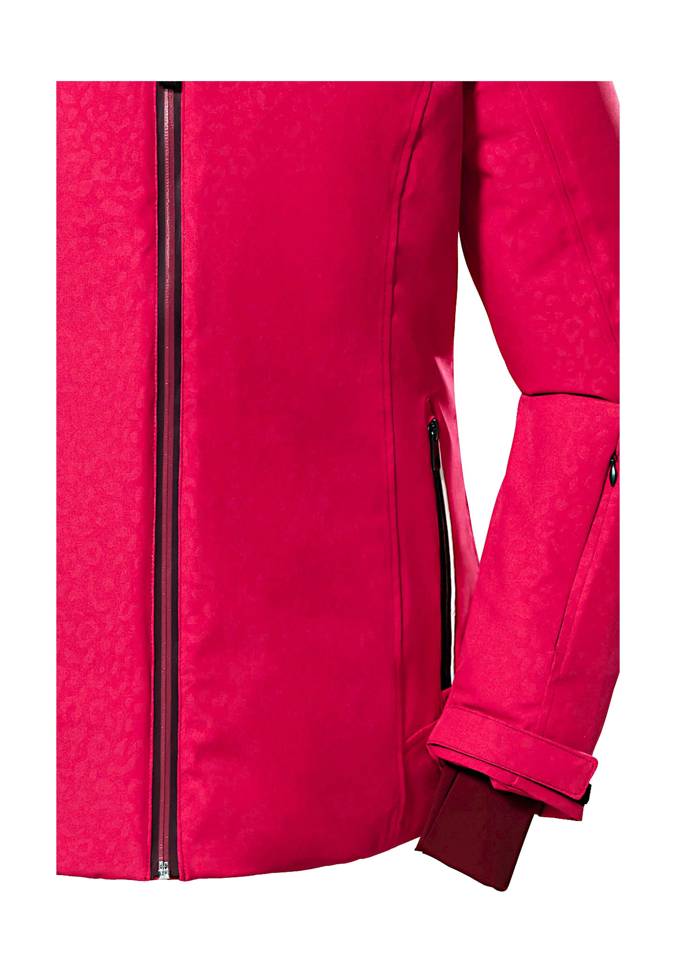 Killtec Skijacke »KSW 111 WMN SKI JCKT«, Wasserdichte Jacke mit 10.000 mm Wassersäule und abnehmbarer Kapuze