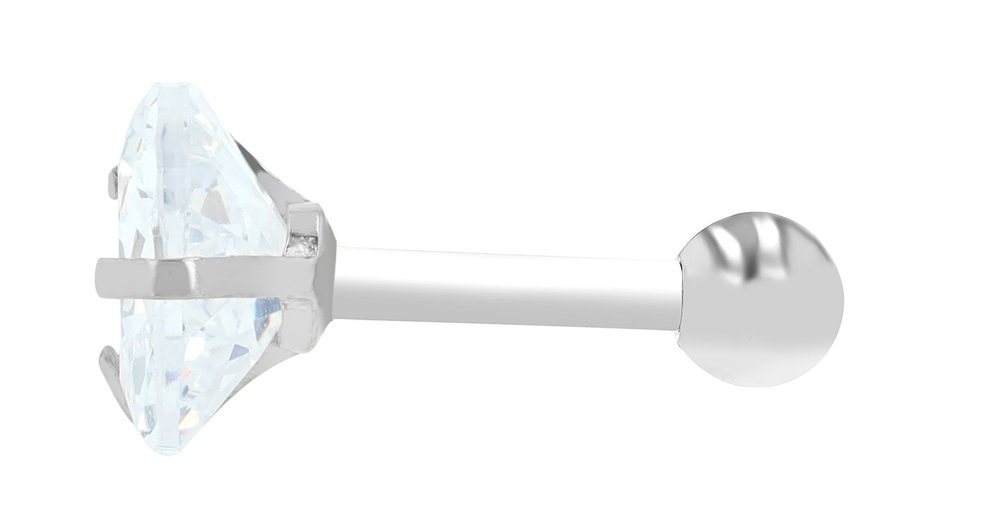 Paar Ohrhänger ADELIA´S "Damen Ohrringe – Ohrstecker aus Edelstahl", Damen, Gr. Damen, Edelstahl, silber, Ohrringe, Perfekt zum Verschenken an besondere Menschen 2