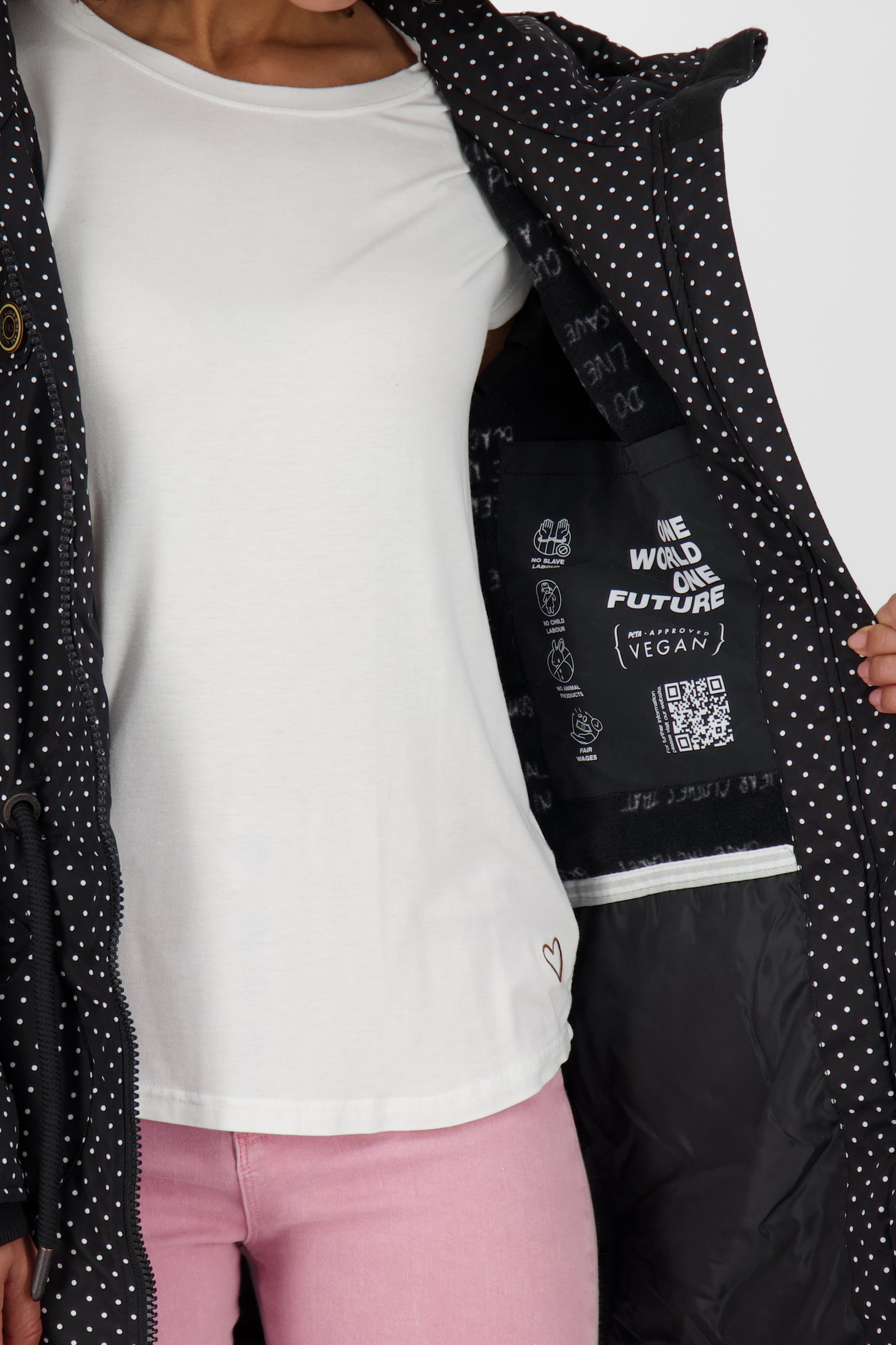 Alife & Kickin Winterjacke »Damen KarlottiAK A«