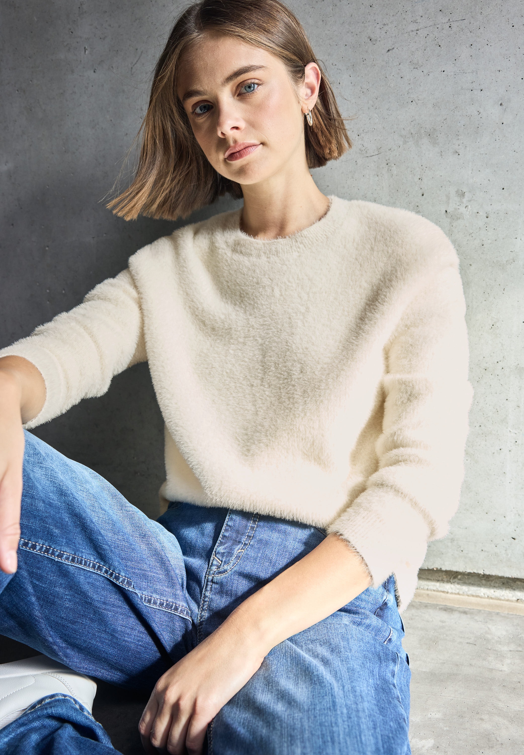 STREET ONE STUDIO Strickpullover Grobstrick günstig online kaufen