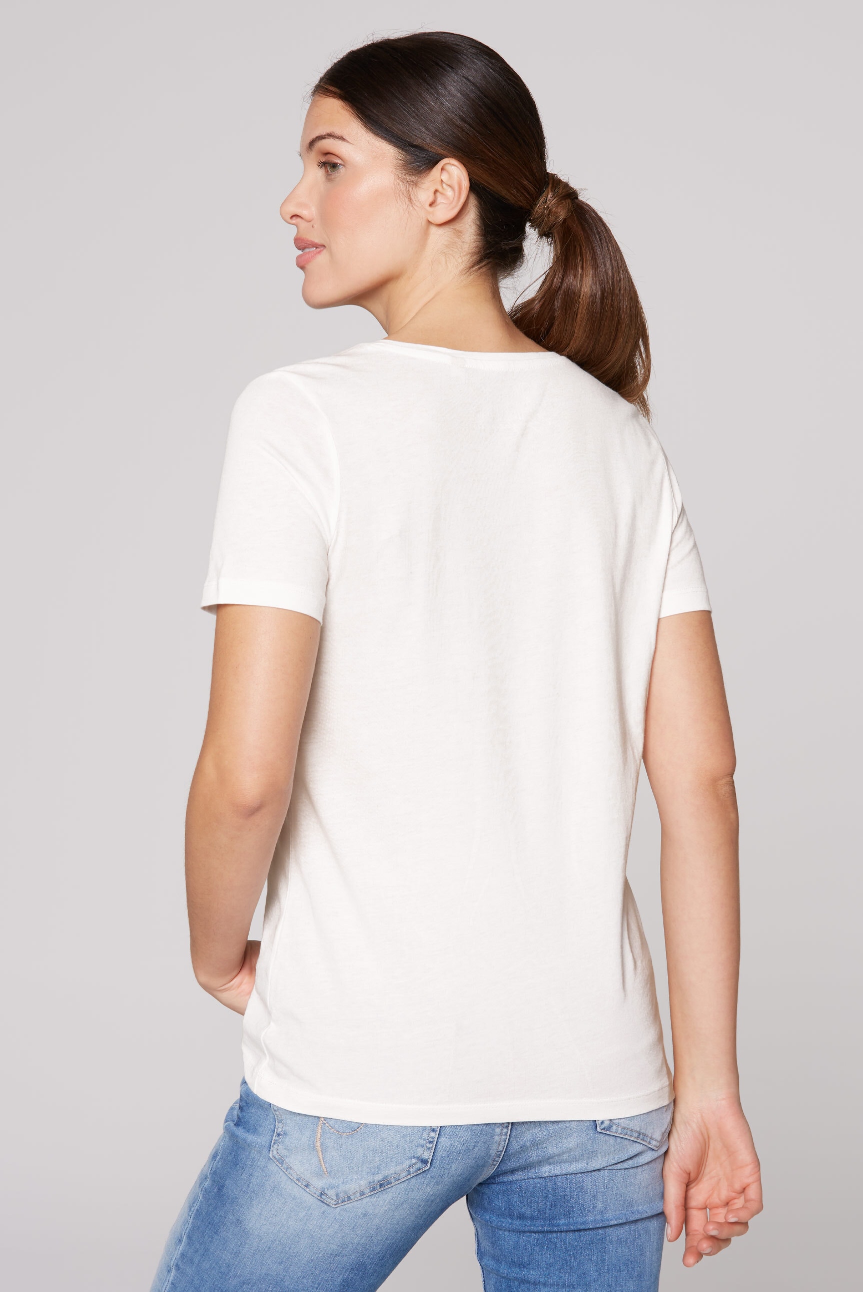 SOCCX Rundhalsshirt, aus Baumwolle