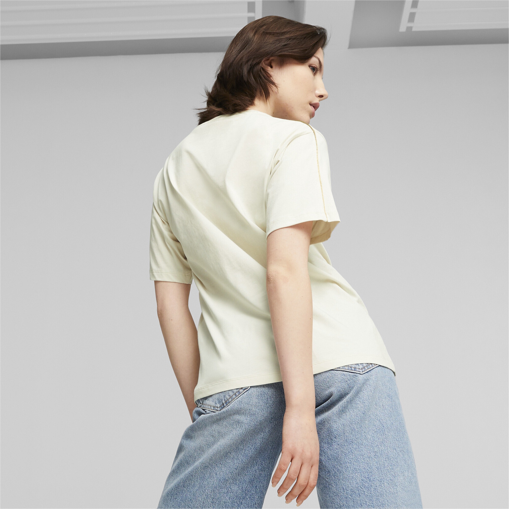 PUMA BAUR T-Shirt | kaufen für »ESS+ MINIMAL Damen« T-Shirt GOLD
