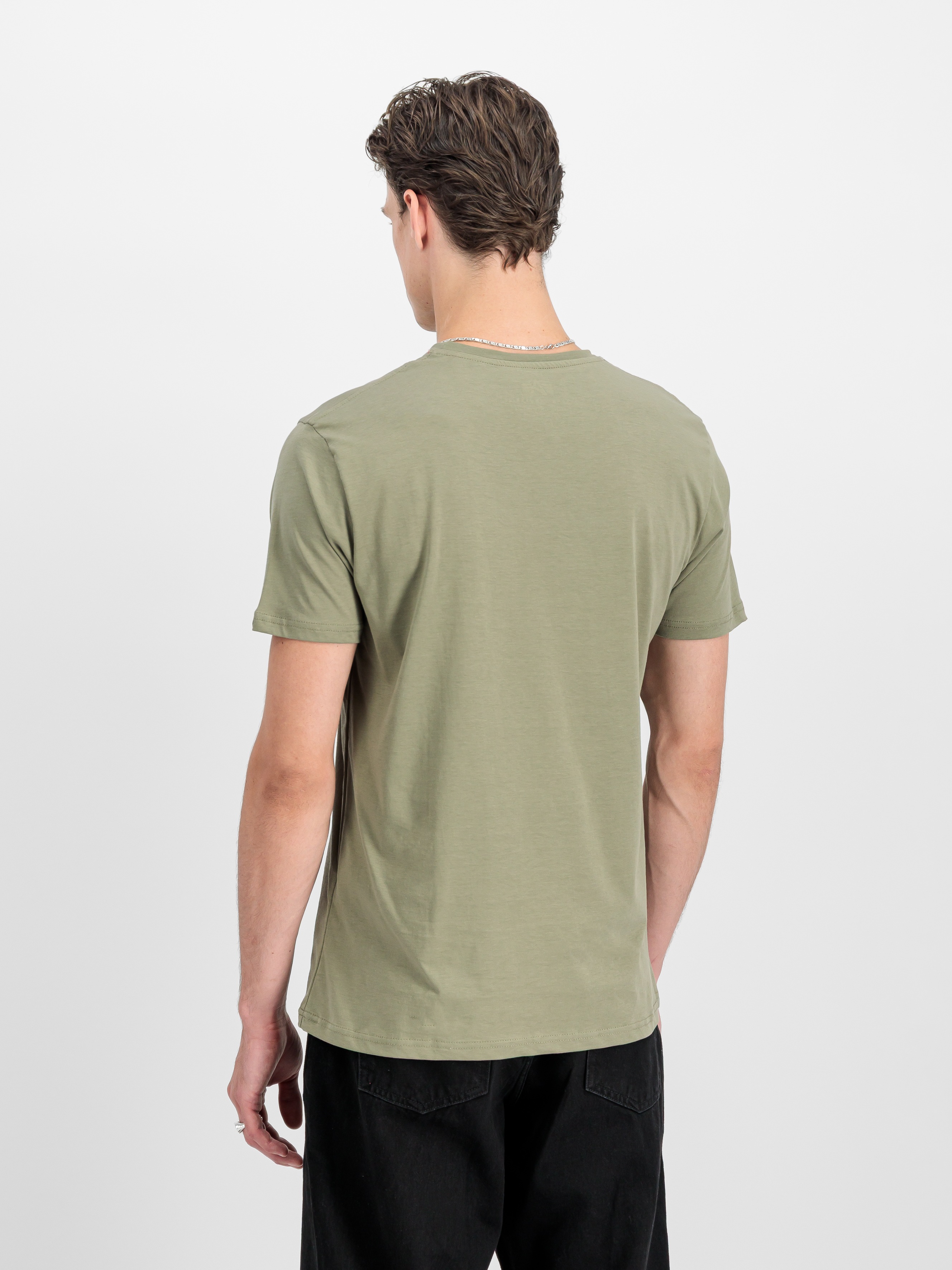 Thumbnail - Alpha Industries Rundhalsshirt "Label T 2 Pack", 2 Stk.